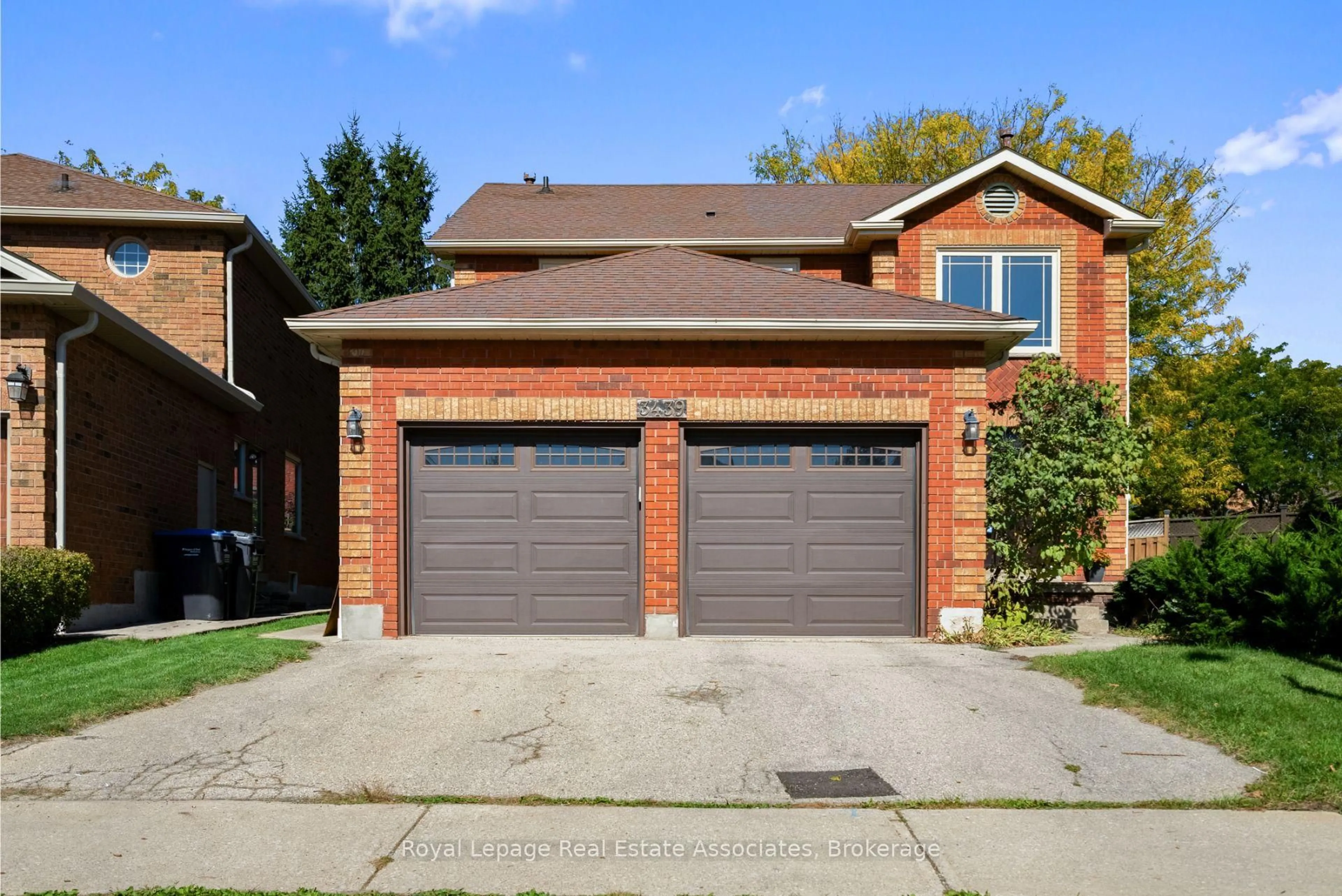 Home with brick exterior material, street for 3439 Mulcaster Rd, Mississauga Ontario L5L 5B1