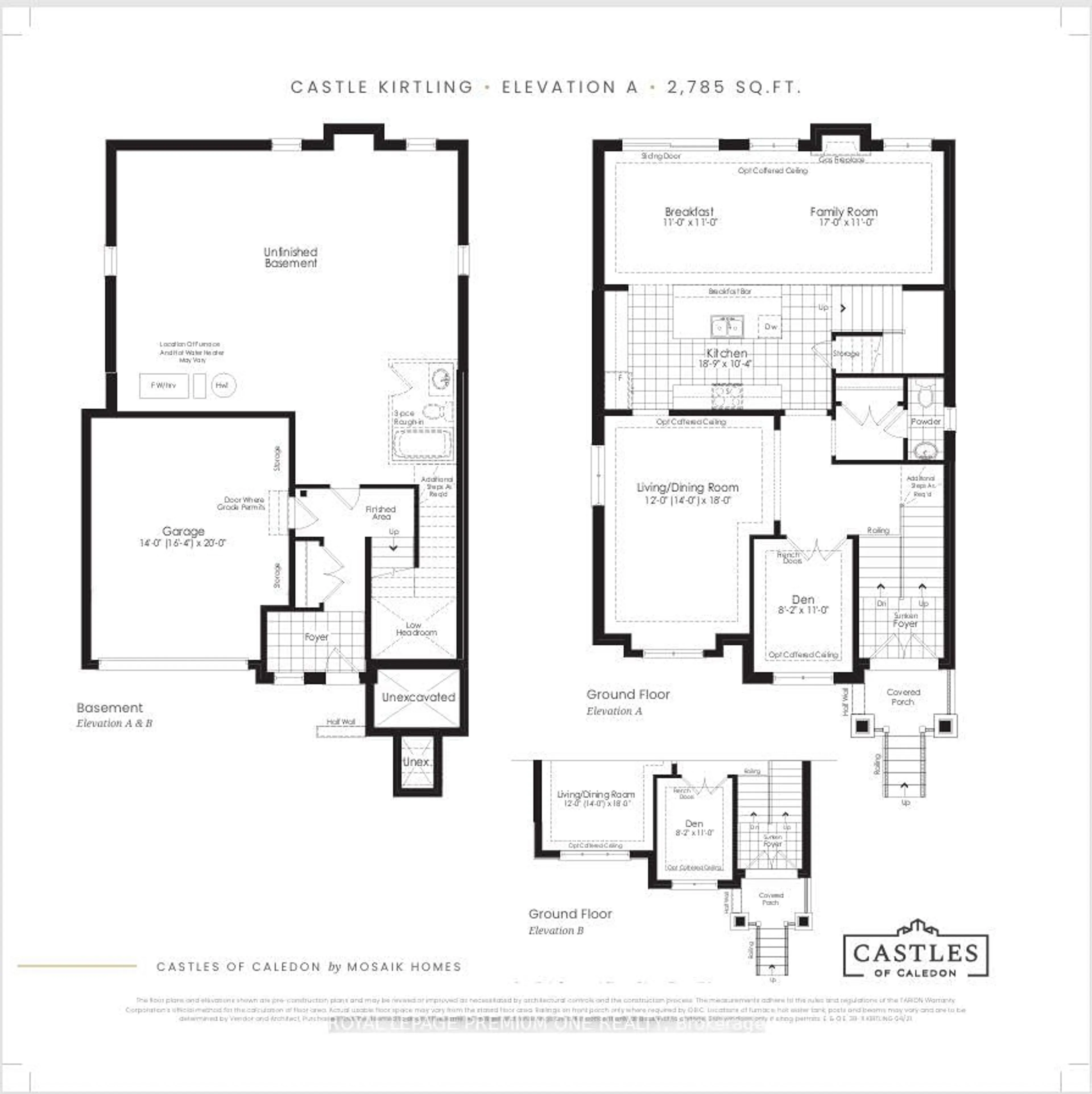 Floor plan for 32 James Walker Ave, Caledon Ontario L7C 0H1