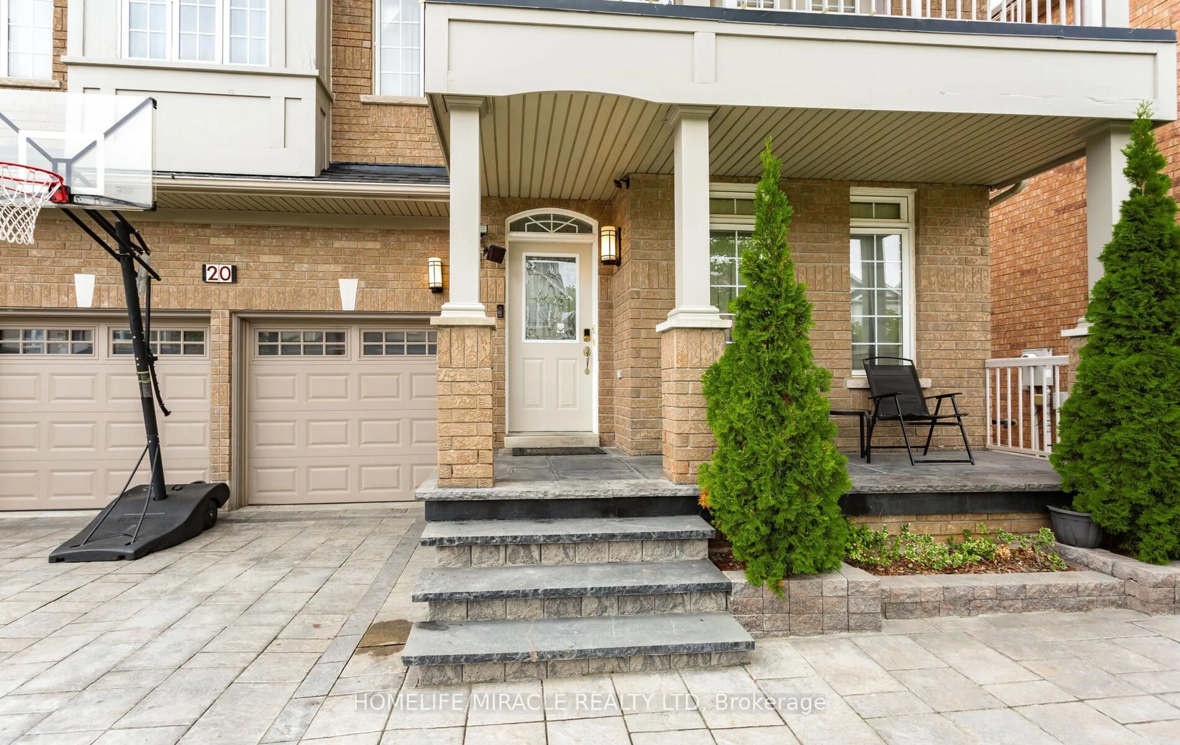 Home with brick exterior material, street for 20 Atira Ave, Brampton Ontario L7A 3T3