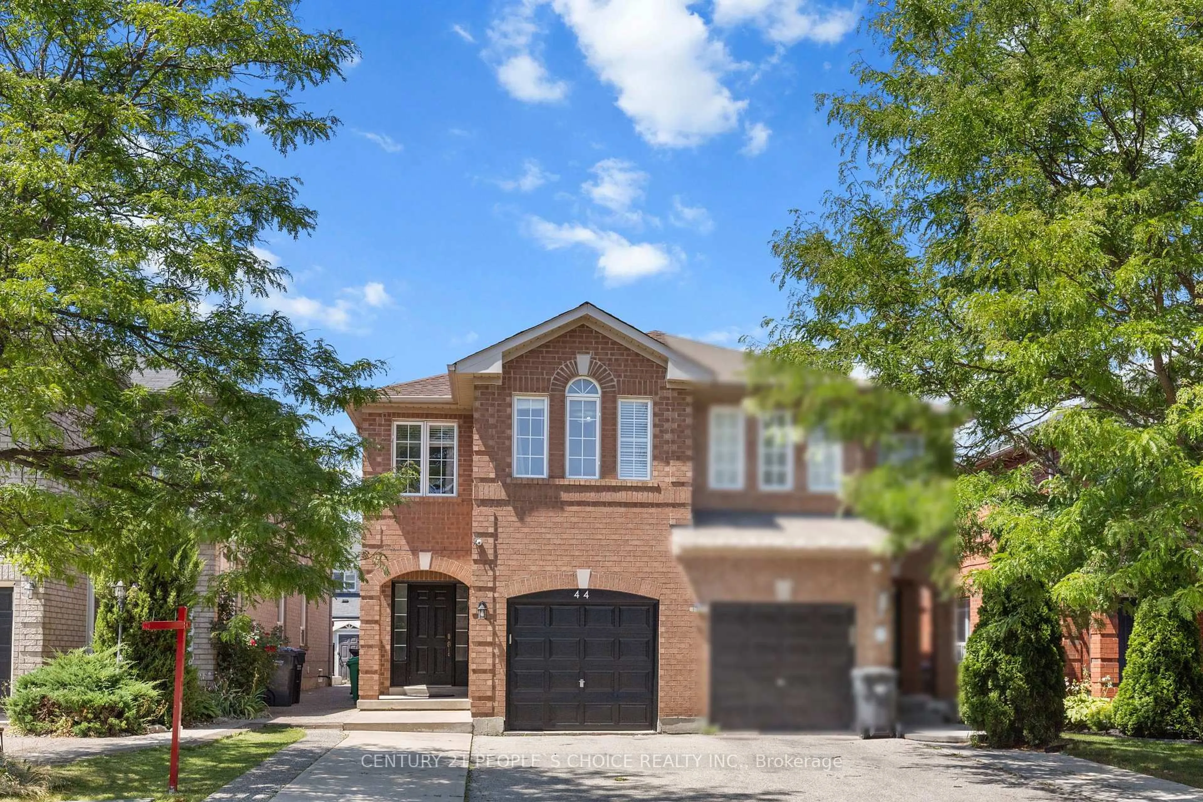 Home with brick exterior material, street for 44 Roadmaster Lane, Brampton Ontario L7A 3A7