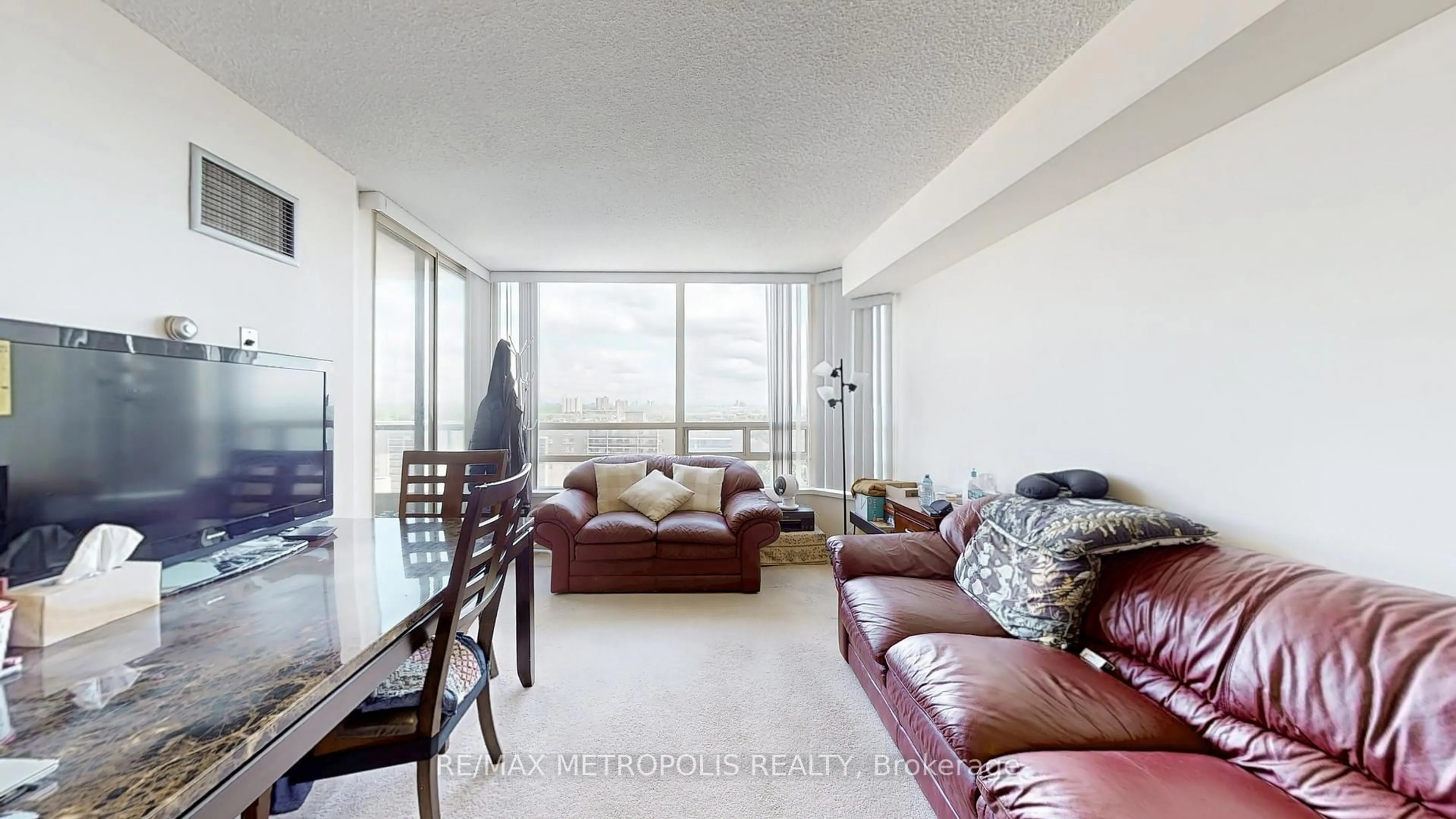 Living room with furniture, unknown for 75 King St #1703, Mississauga Ontario L5A 4G5