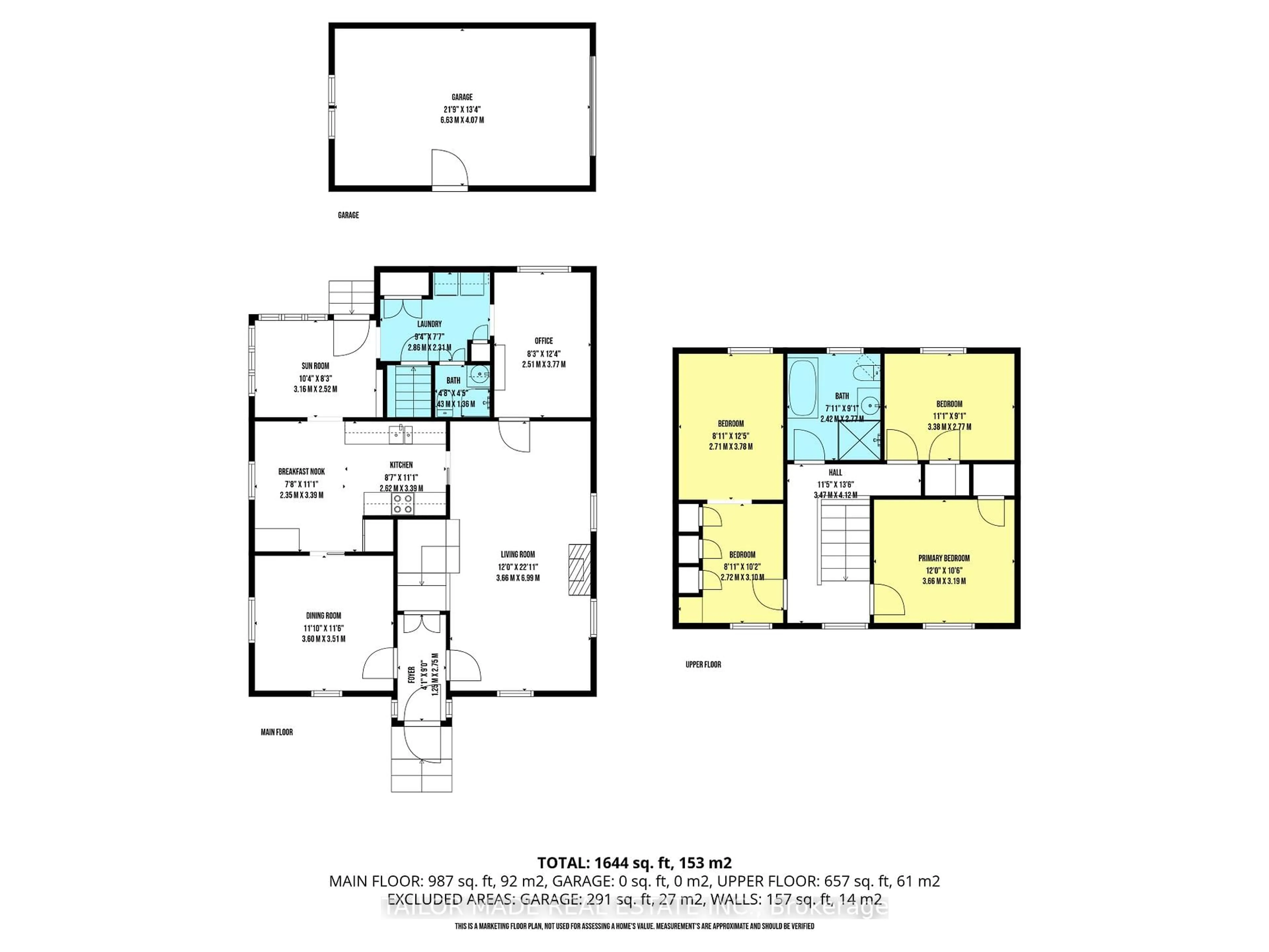 Floor plan for 19 Isabella St, Brampton Ontario L6X 1P4