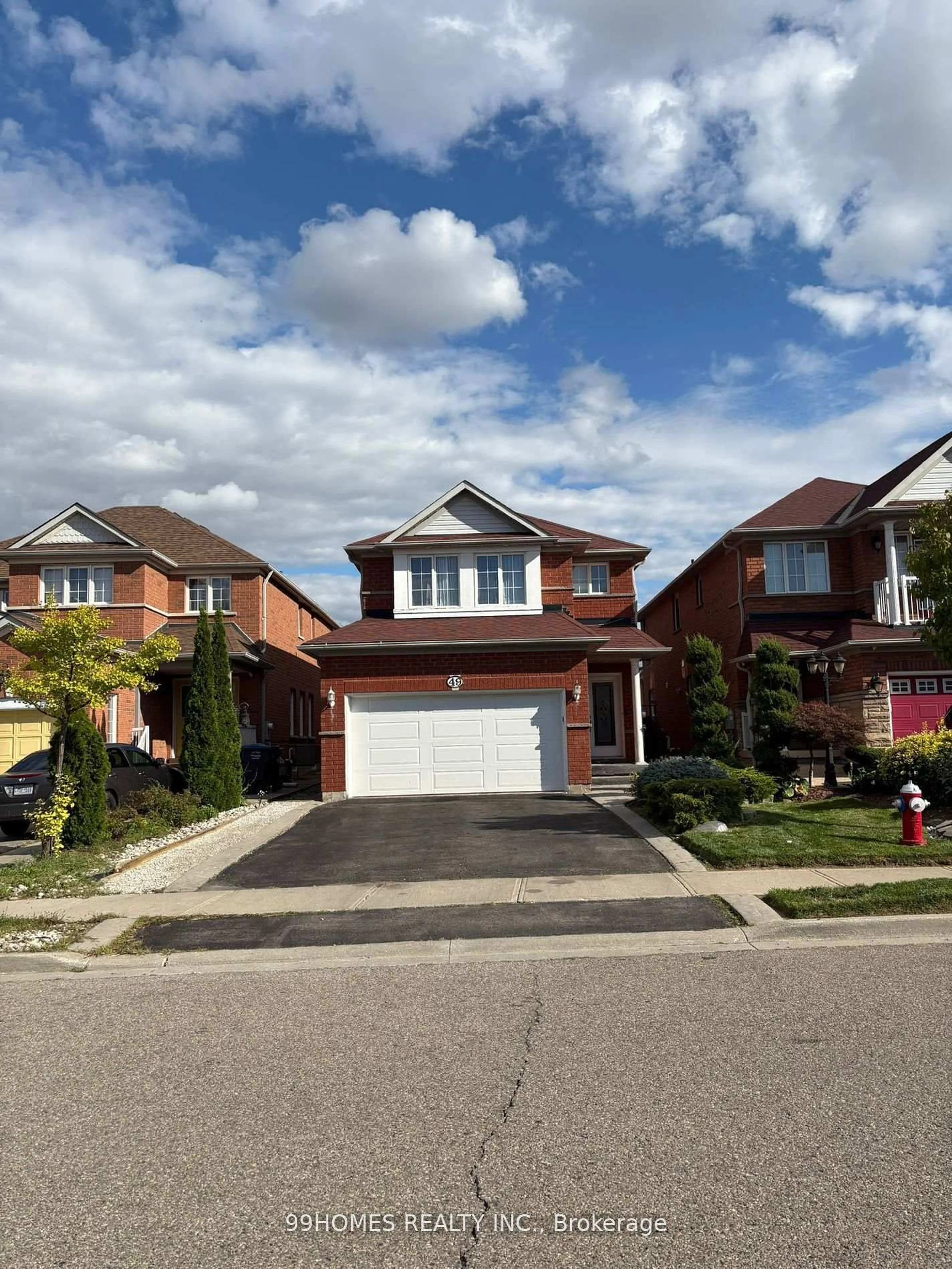Home with brick exterior material, street for 49 Olympia Cres, Brampton Ontario L6X 4W2
