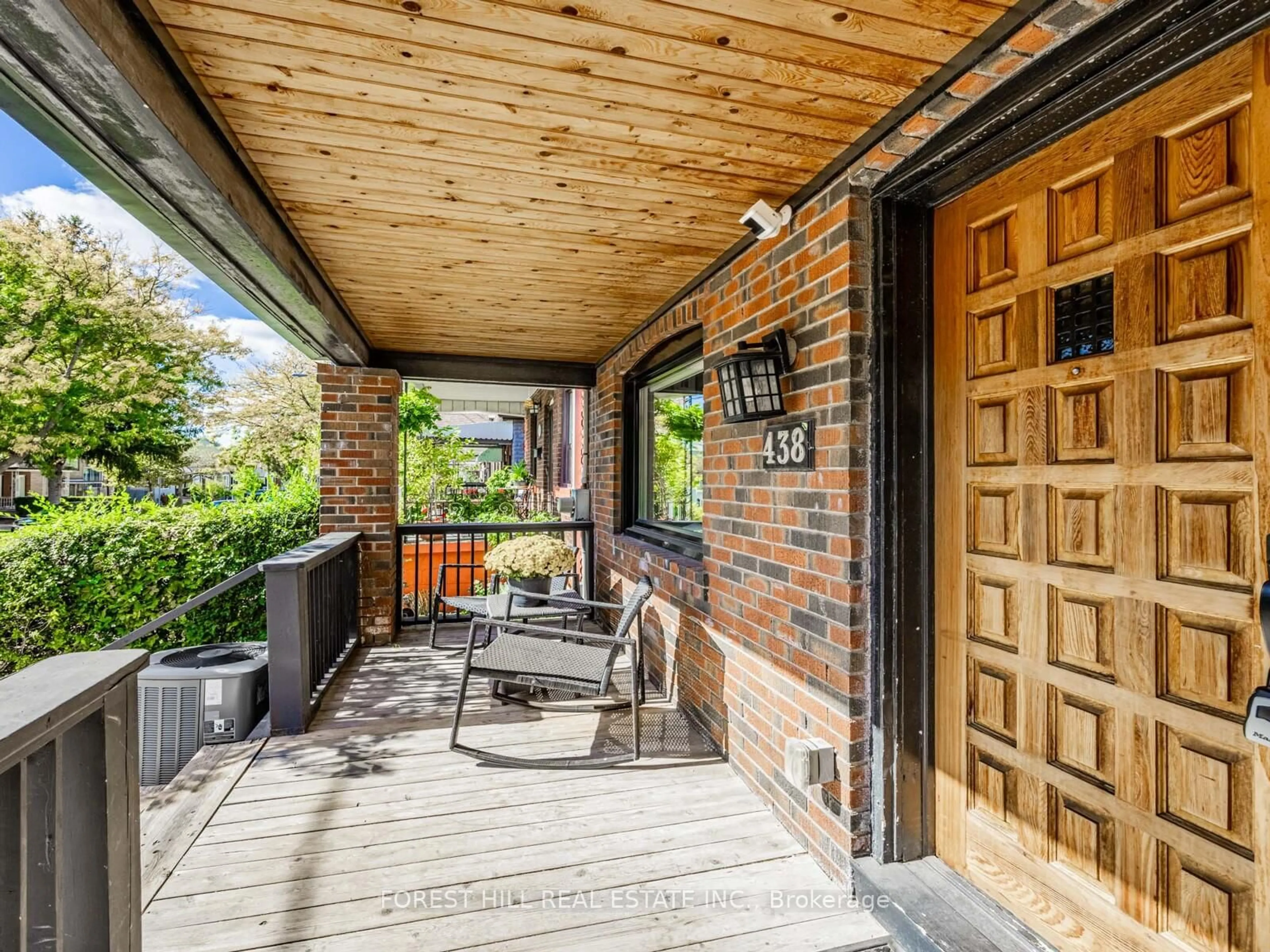 Patio, street for 438 Whitmore Ave, Toronto Ontario M6E 2N7
