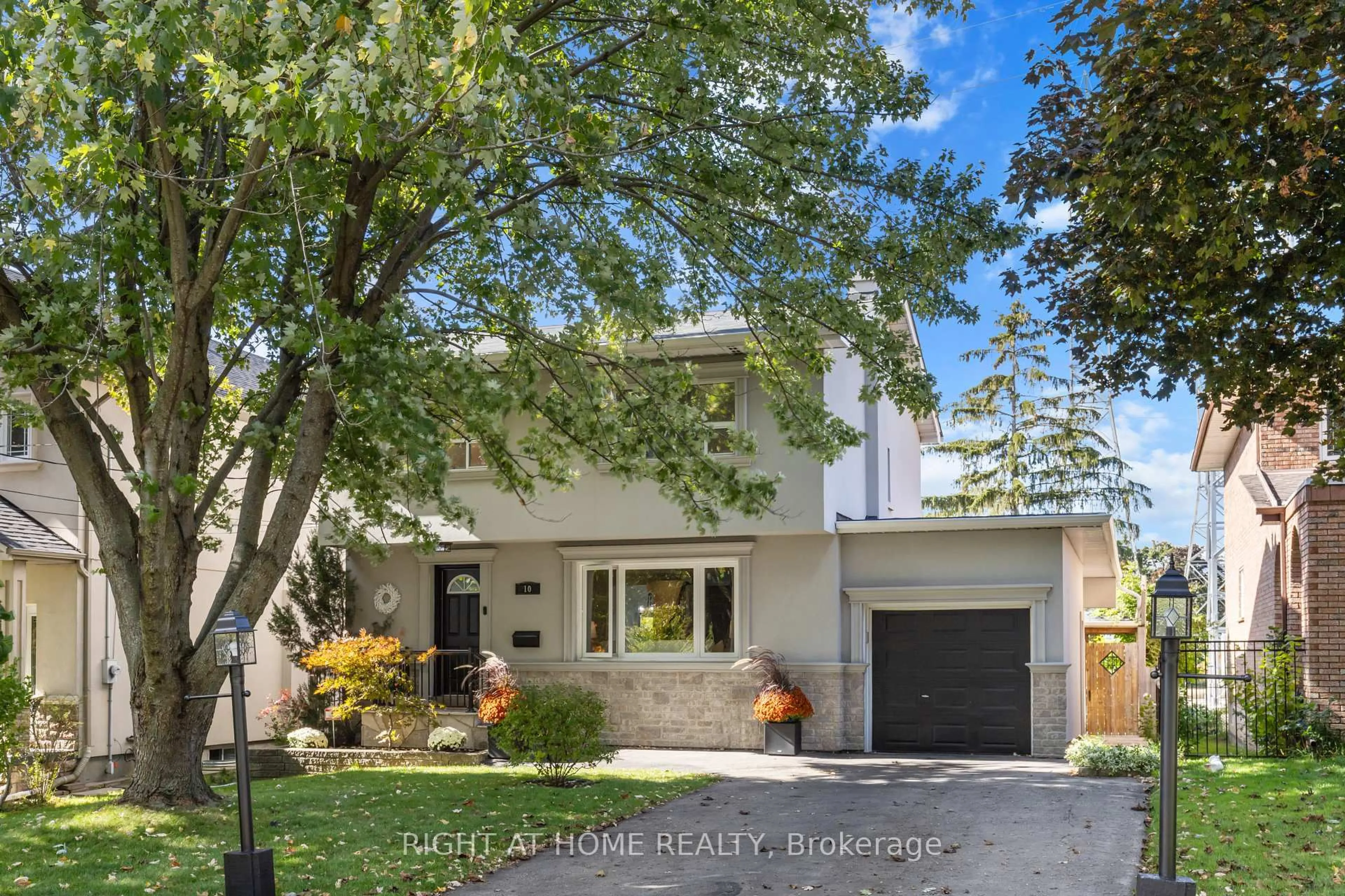 Home with brick exterior material, street for 10 Haliburton Ave, Toronto Ontario M9B 4Y2
