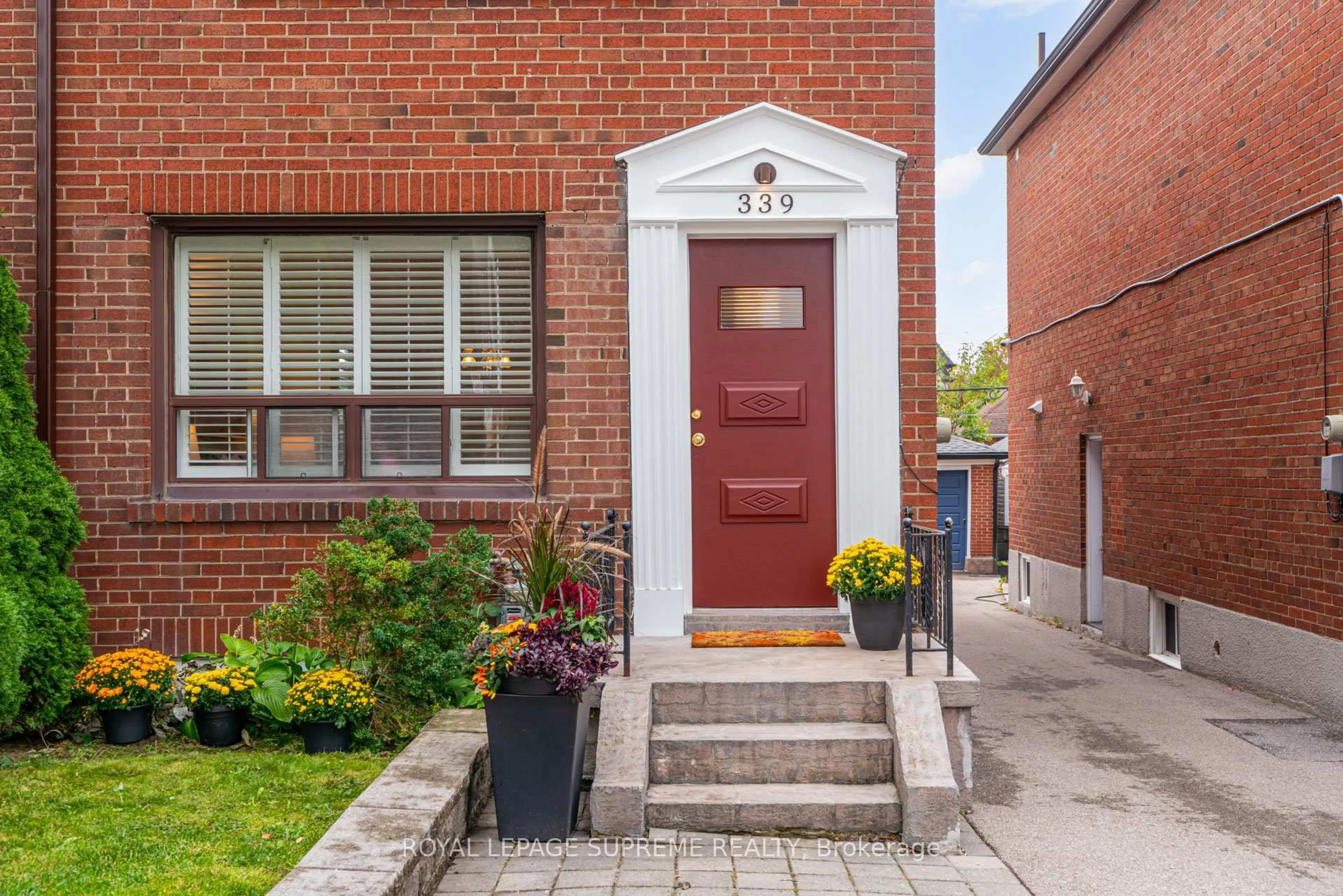 Home with brick exterior material, street for 339 Hopewell Ave, Toronto Ontario M6E 2S1