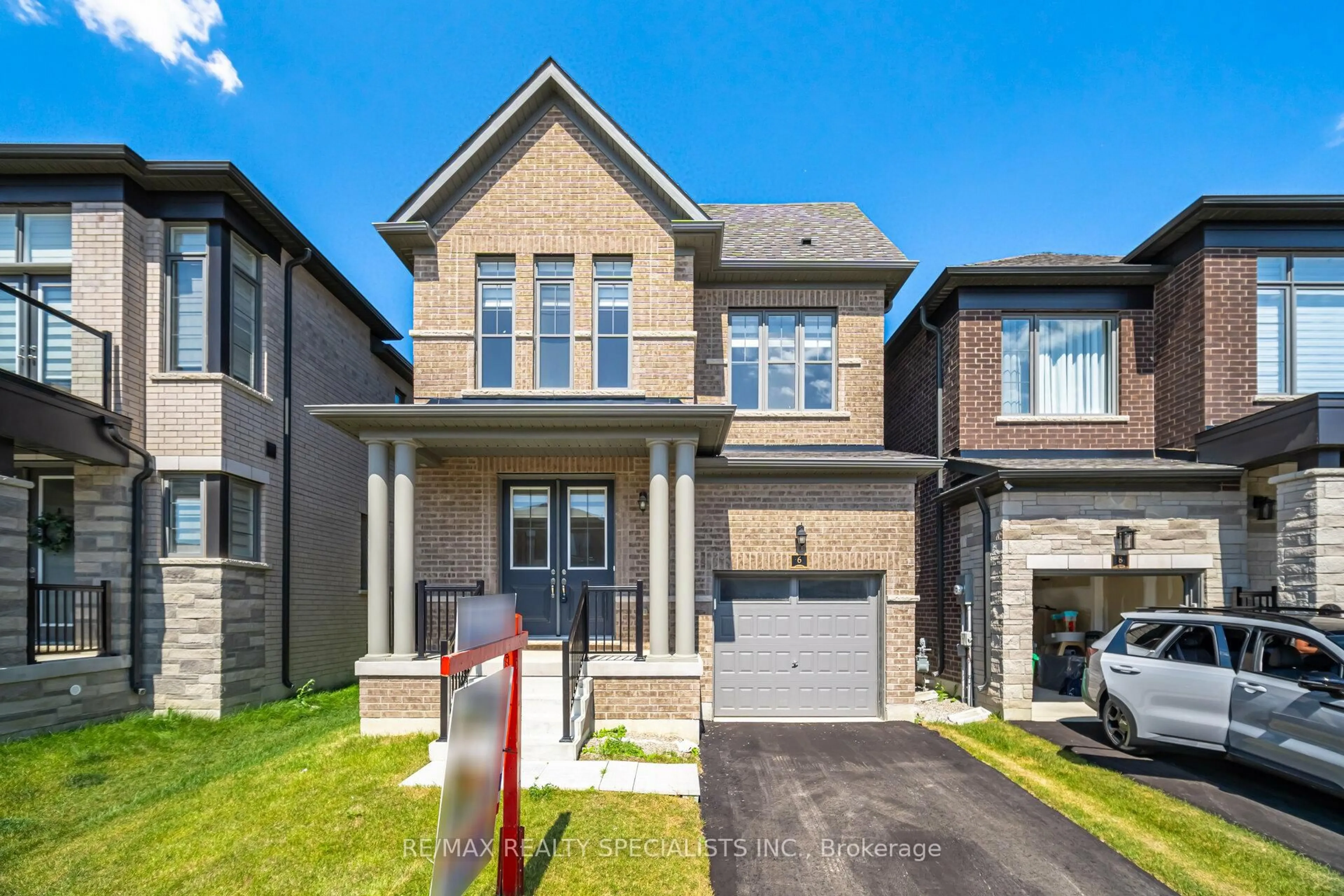Home with brick exterior material, street for 6 Del Grappa St, Caledon Ontario L7C 4L1