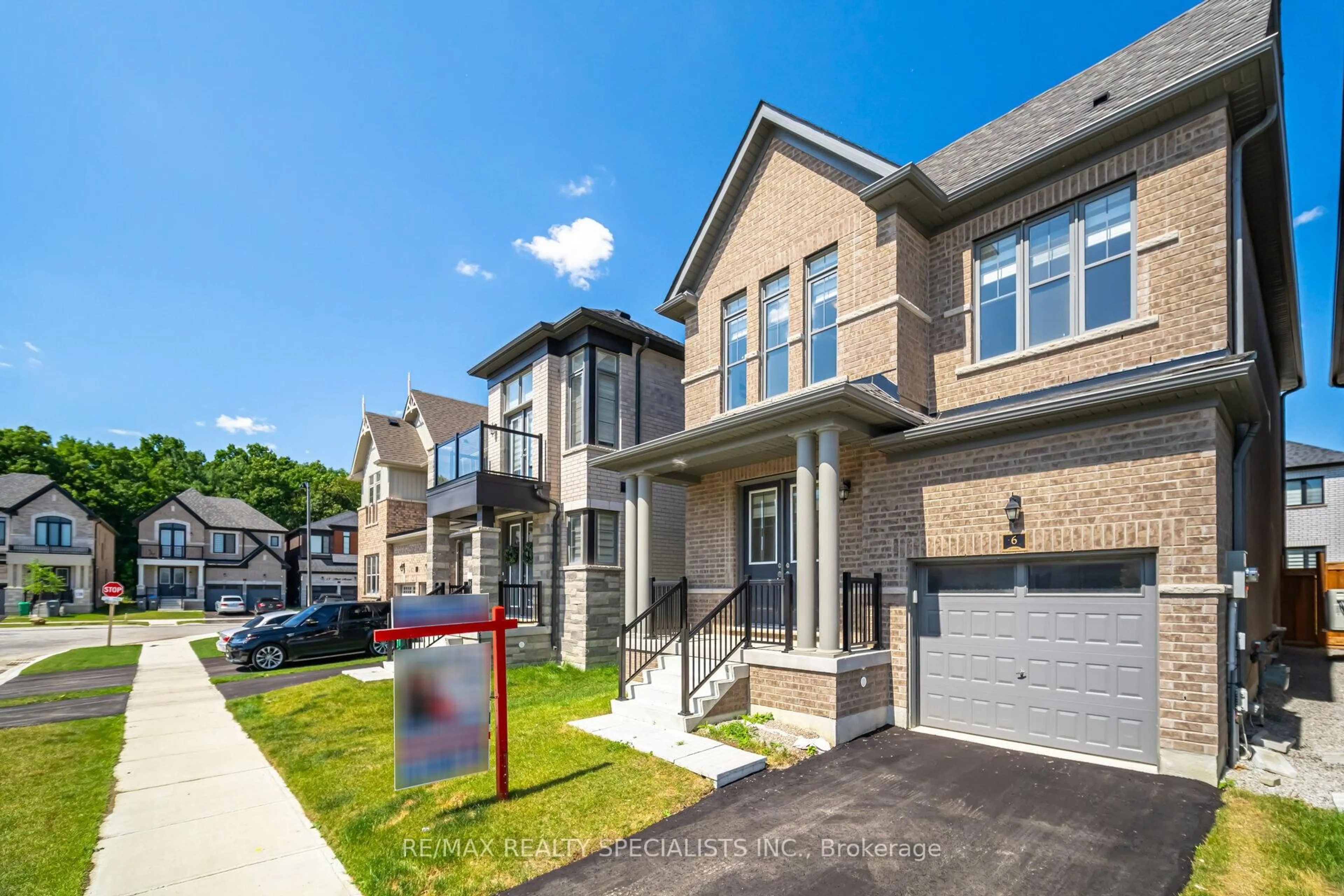 Home with brick exterior material, street for 6 Del Grappa St, Caledon Ontario L7C 4L1