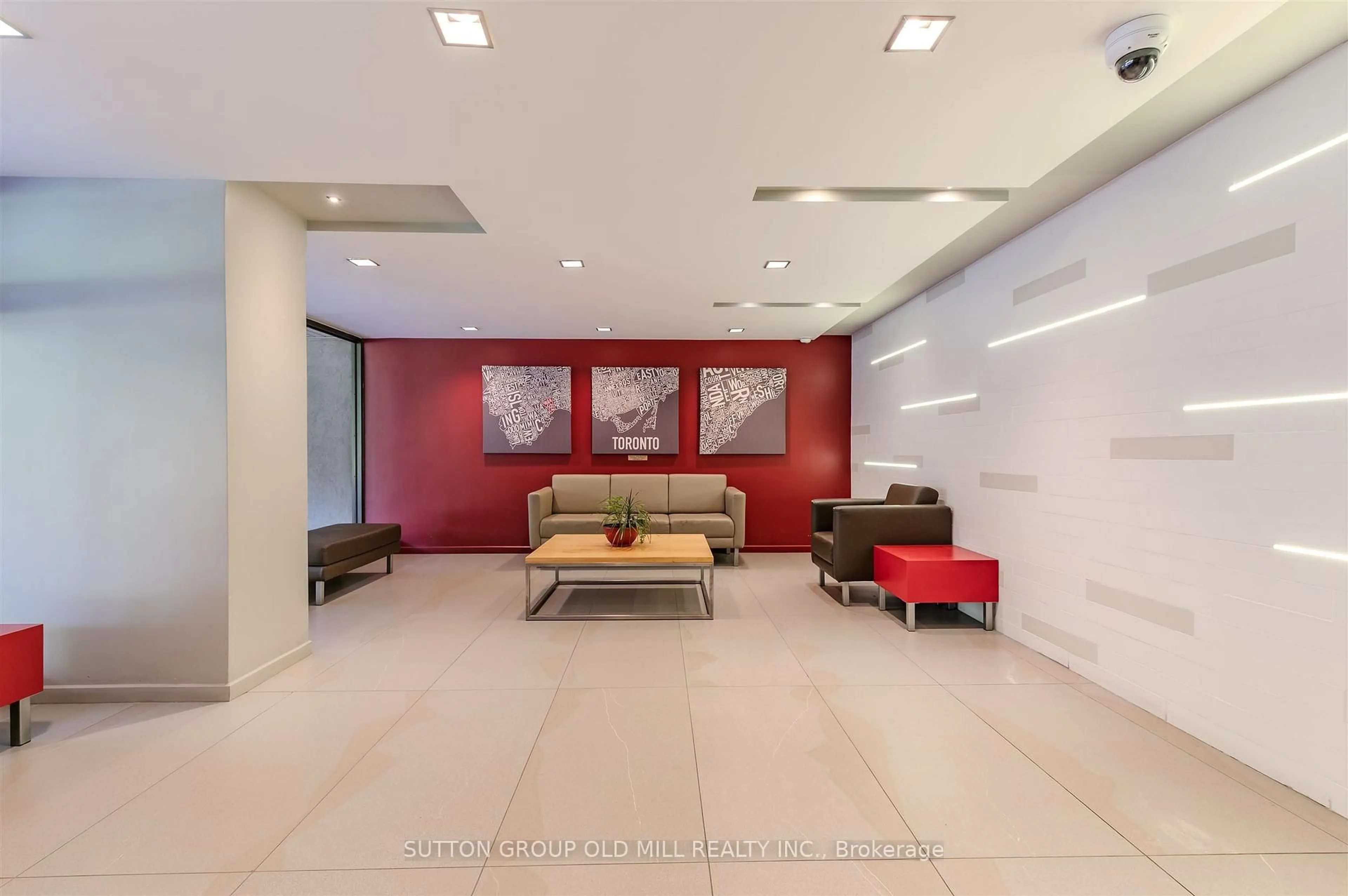Lobby for 60 Southport St #916, Toronto Ontario M6S 3N4