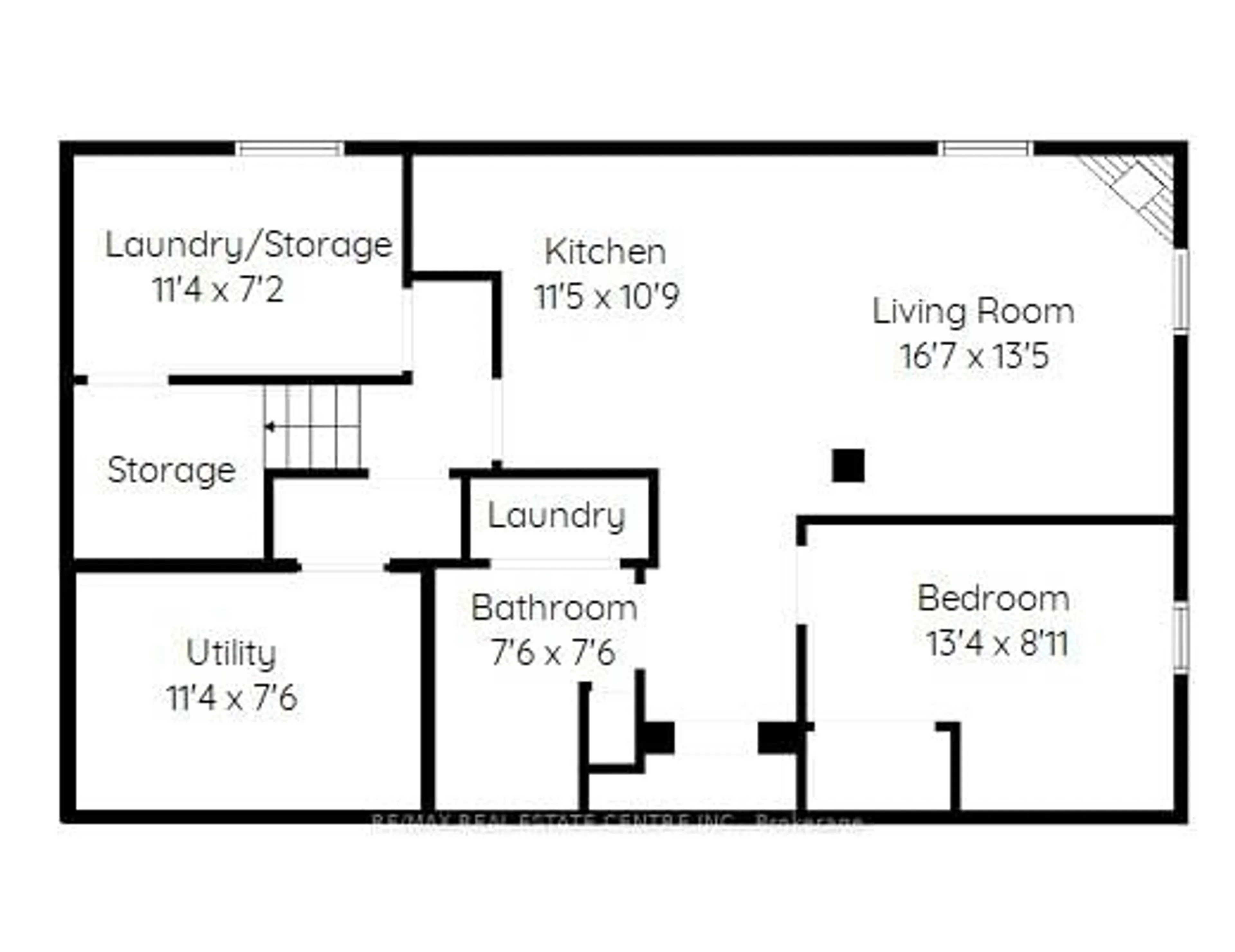 Floor plan for 405 Erindale Dr, Burlington Ontario L7L 4T3