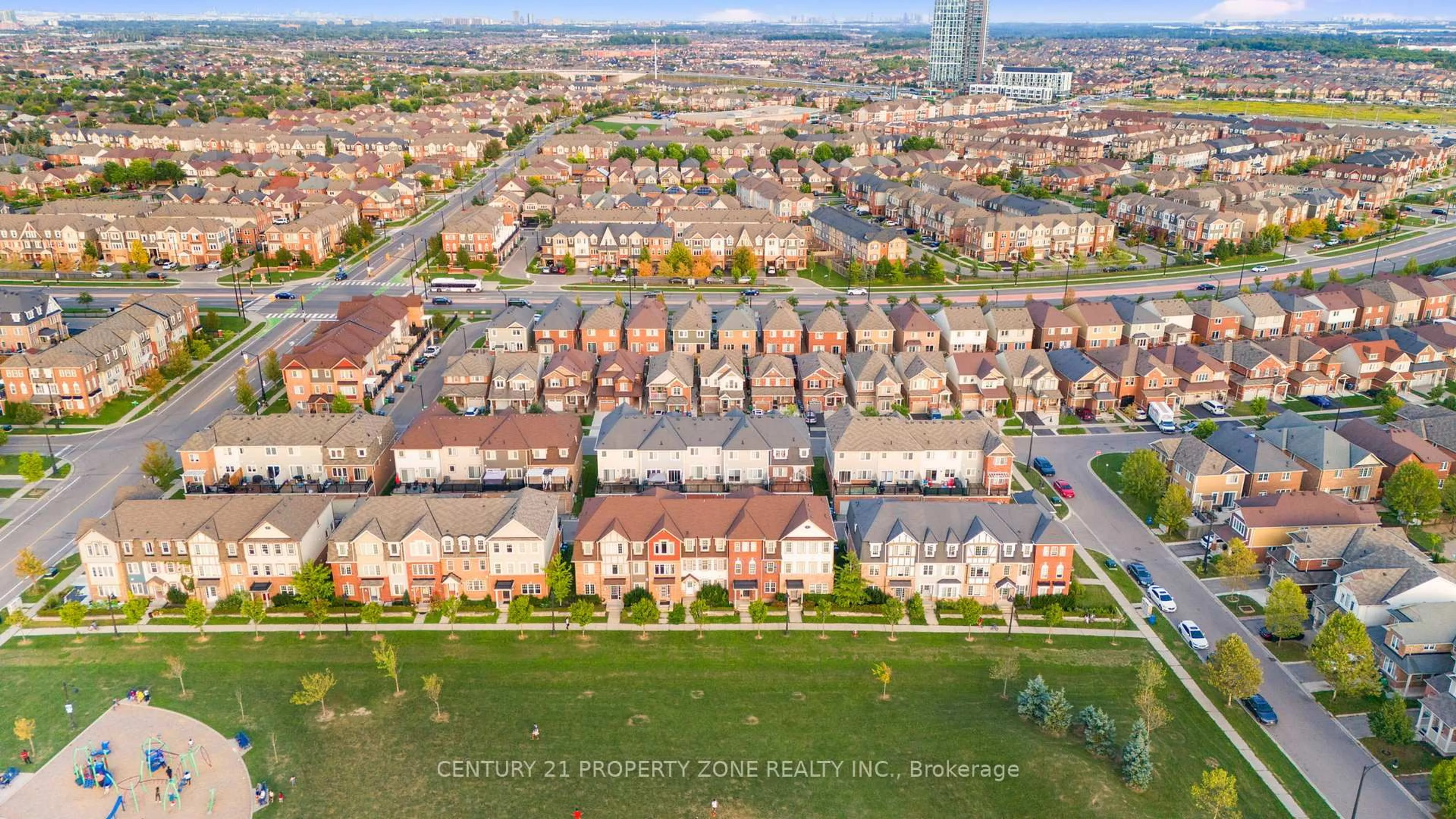 A pic from outside/outdoor area/front of a property/back of a property/a pic from drone, street for 63 Agricola Rd, Brampton Ontario L7A 0V6