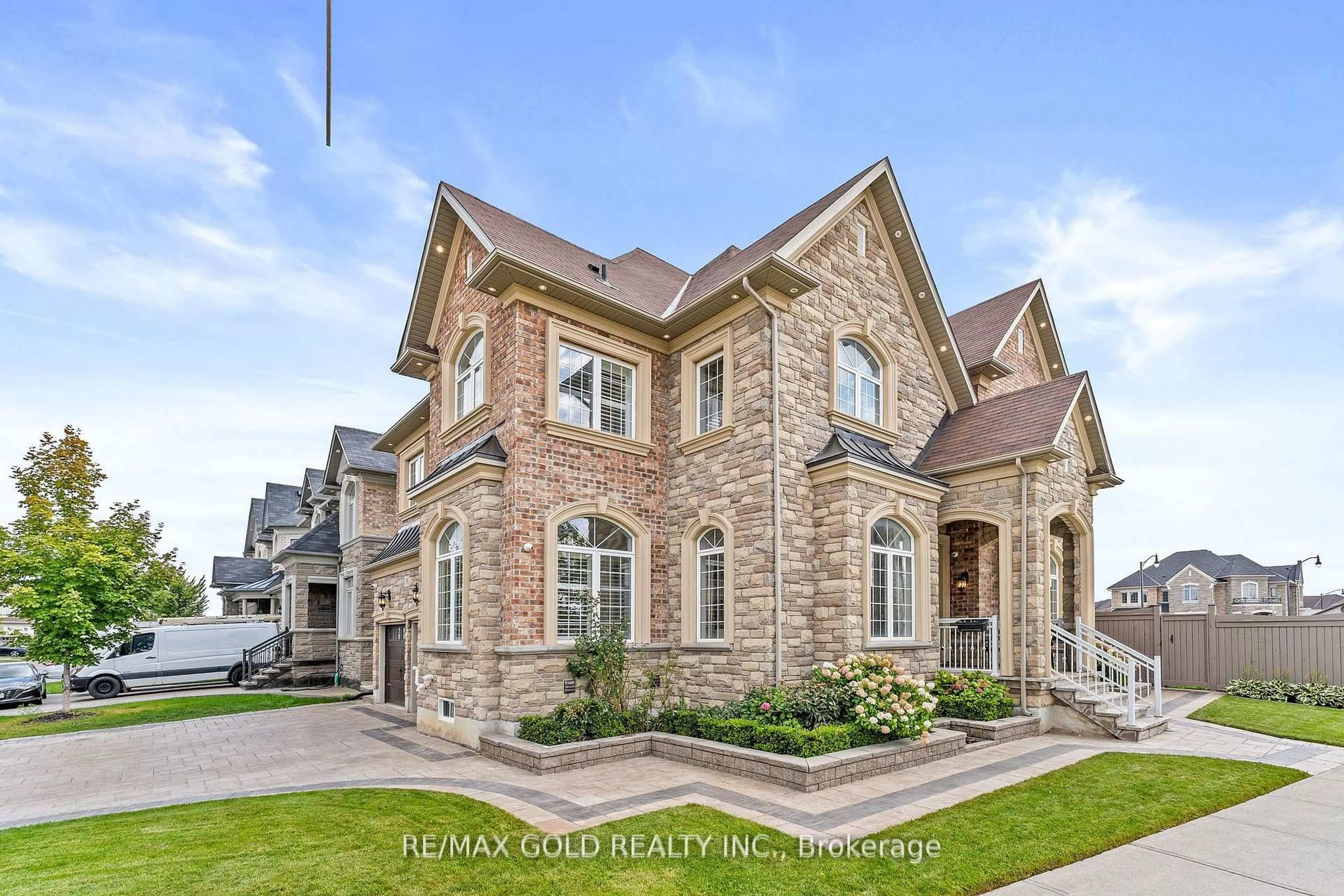 Home with brick exterior material, street for 19 Martin Byrne Dr, Brampton Ontario L6P 4G2