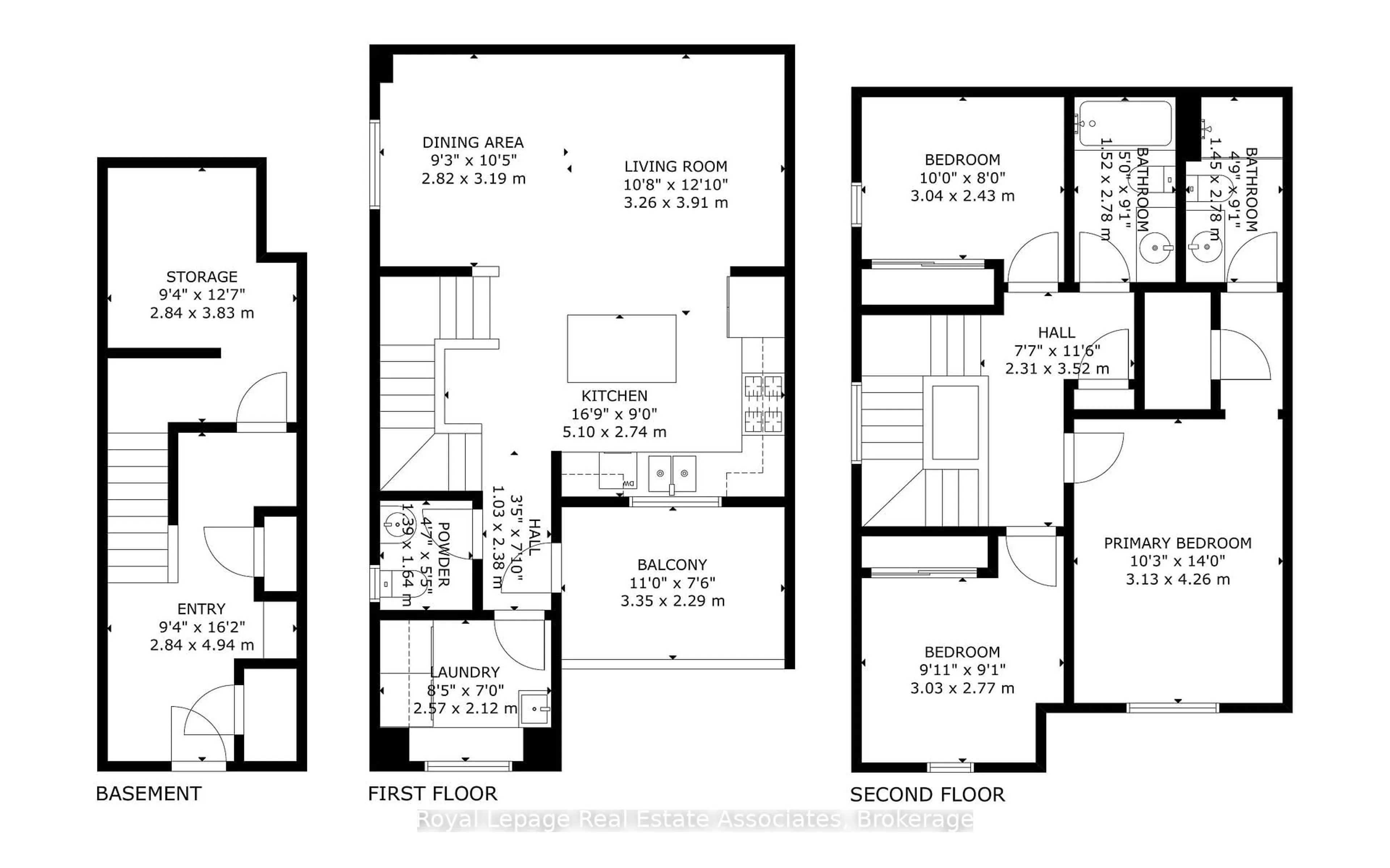 Floor plan for 1266 Hop Pl, Milton Ontario L9E 1S4