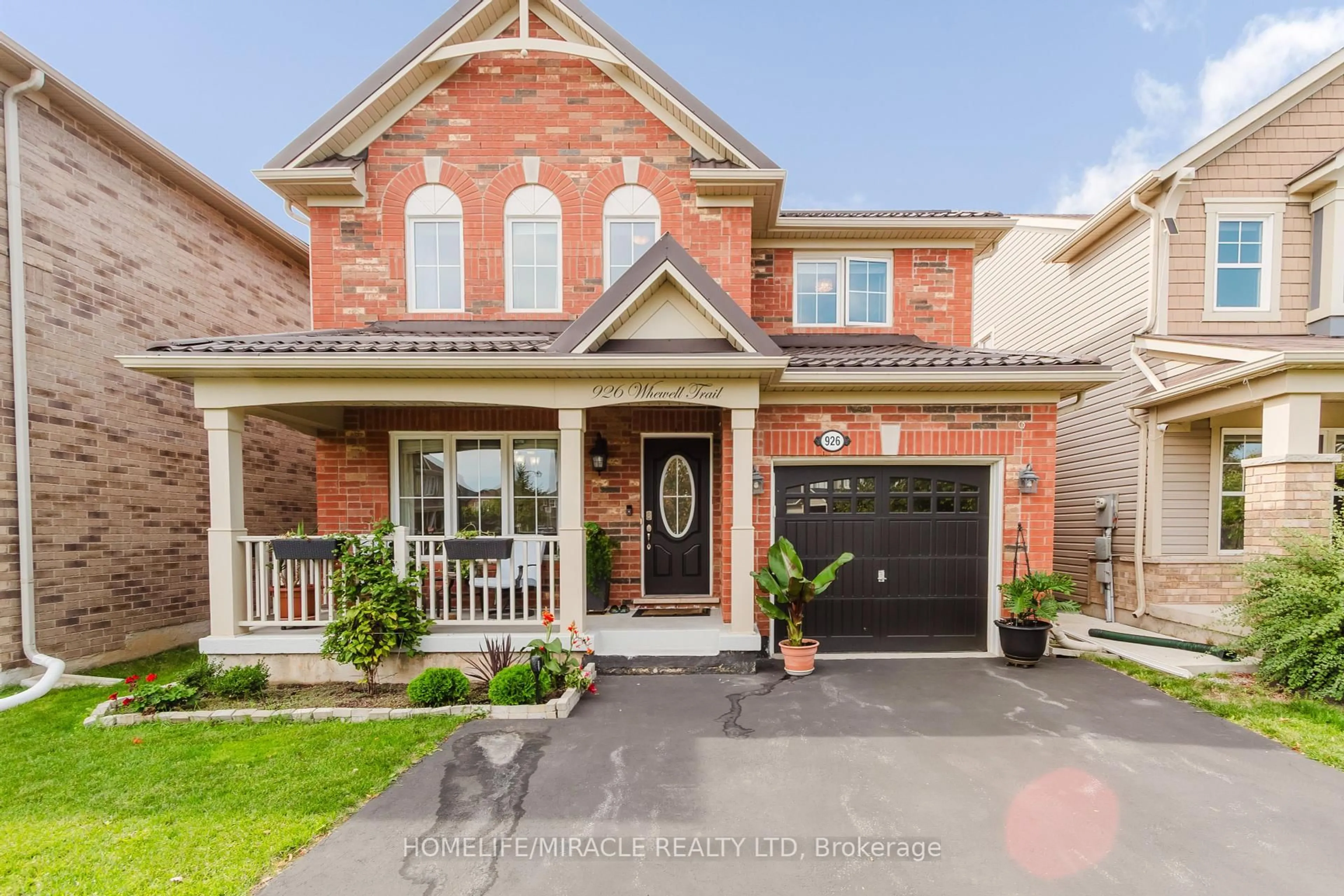 Home with brick exterior material, street for 926 Whewell Tr, Milton Ontario L9T 8C7