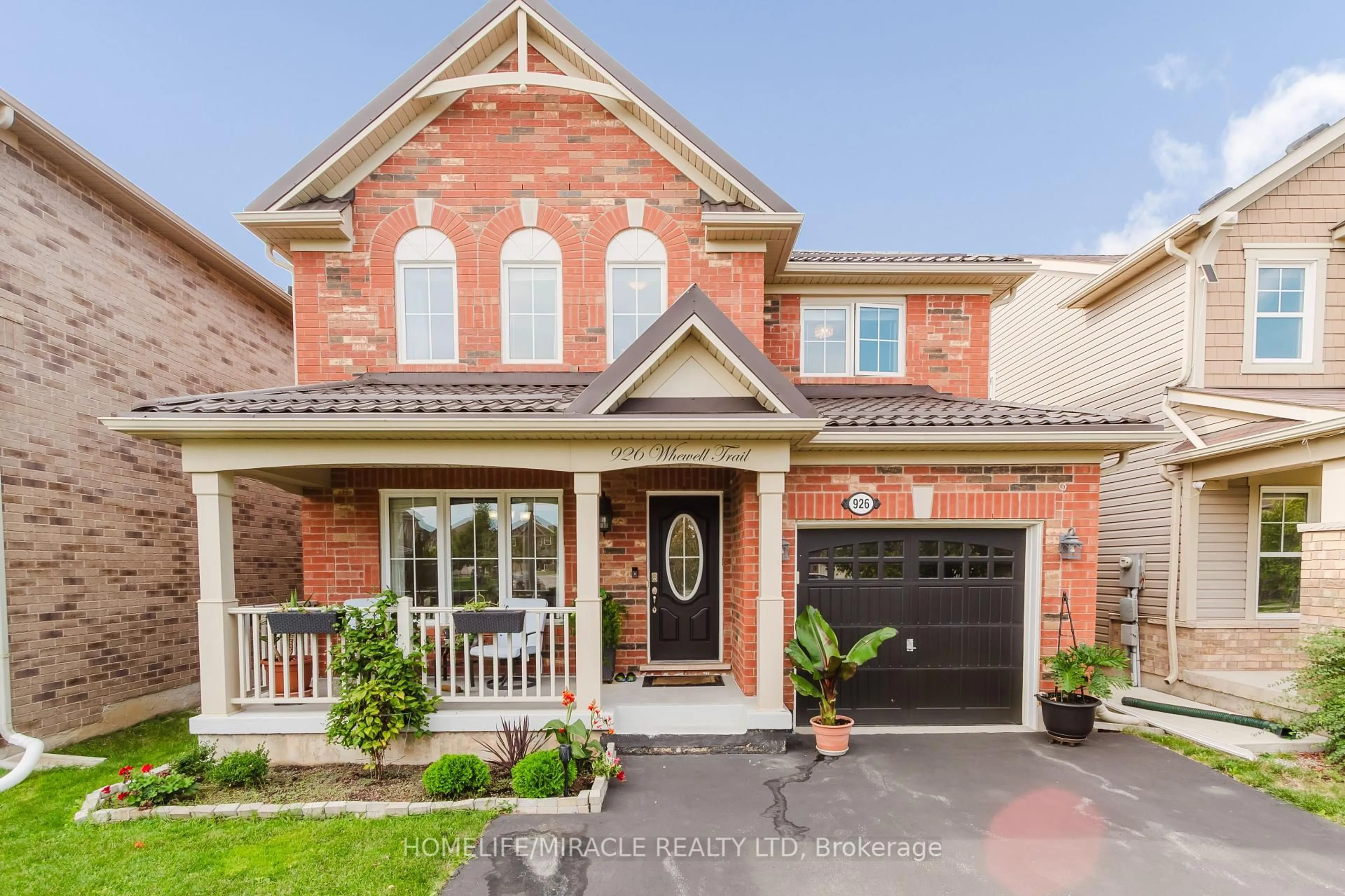 Home with brick exterior material, street for 926 Whewell Tr, Milton Ontario L9T 8C7