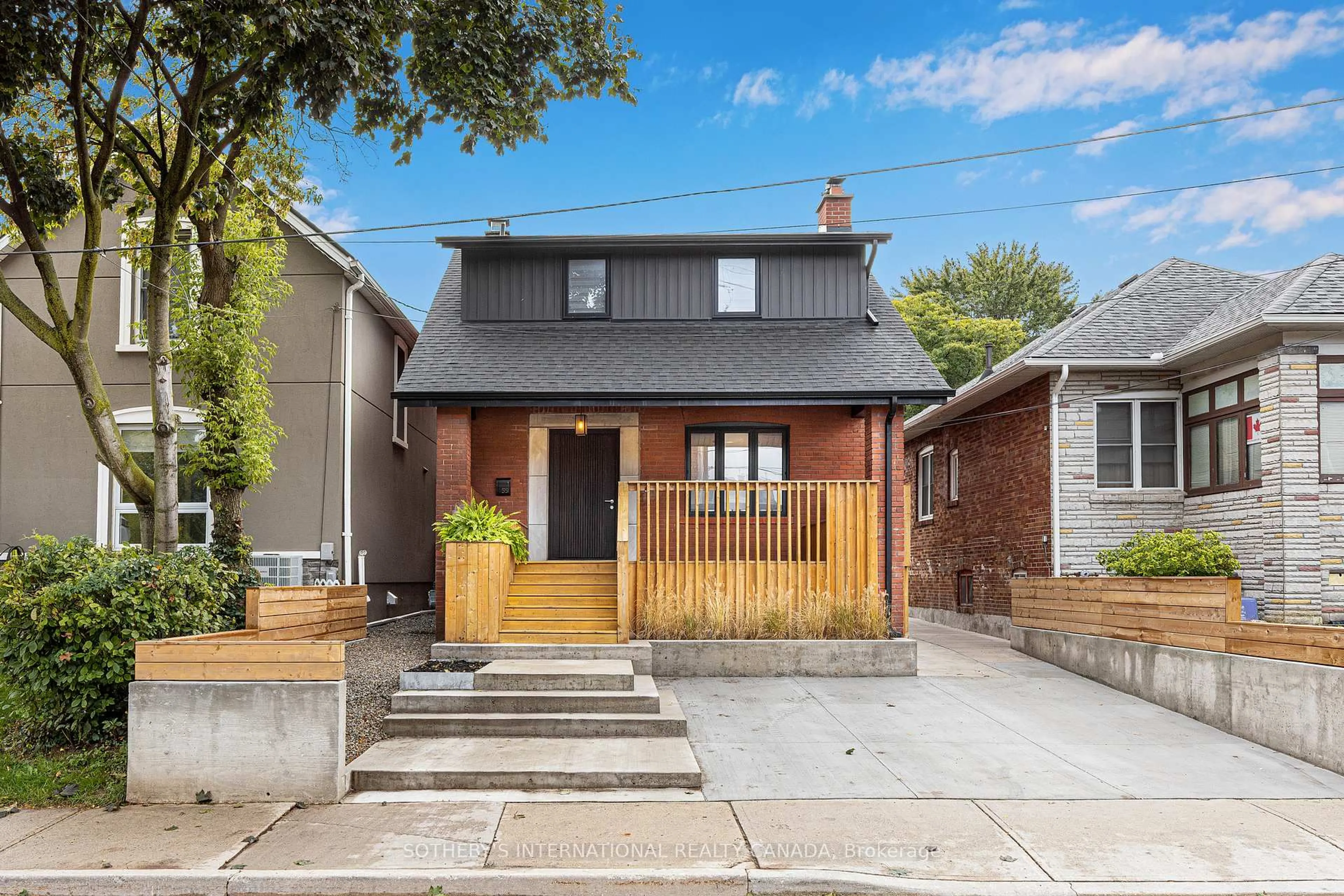 Home with brick exterior material, street for 55 Mimico Ave, Toronto Ontario M8V 1R2