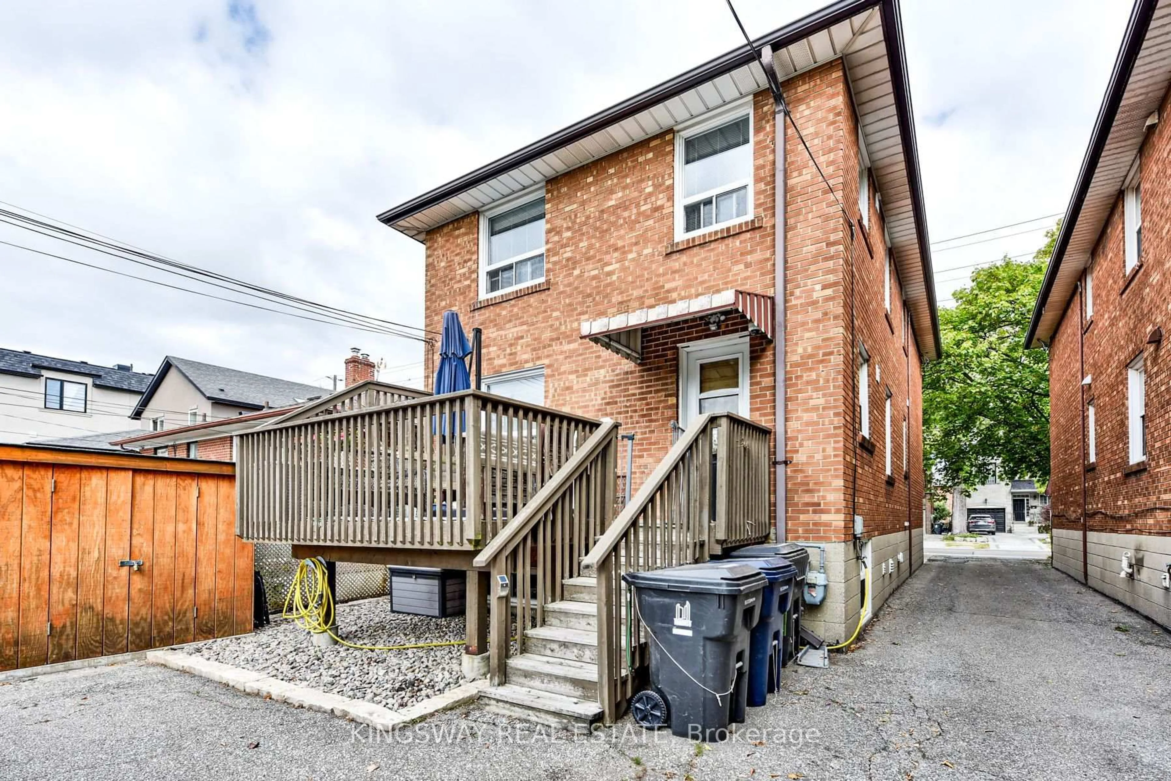 Home with brick exterior material, street for 29 Evans Ave, Toronto Ontario M6S 3V7