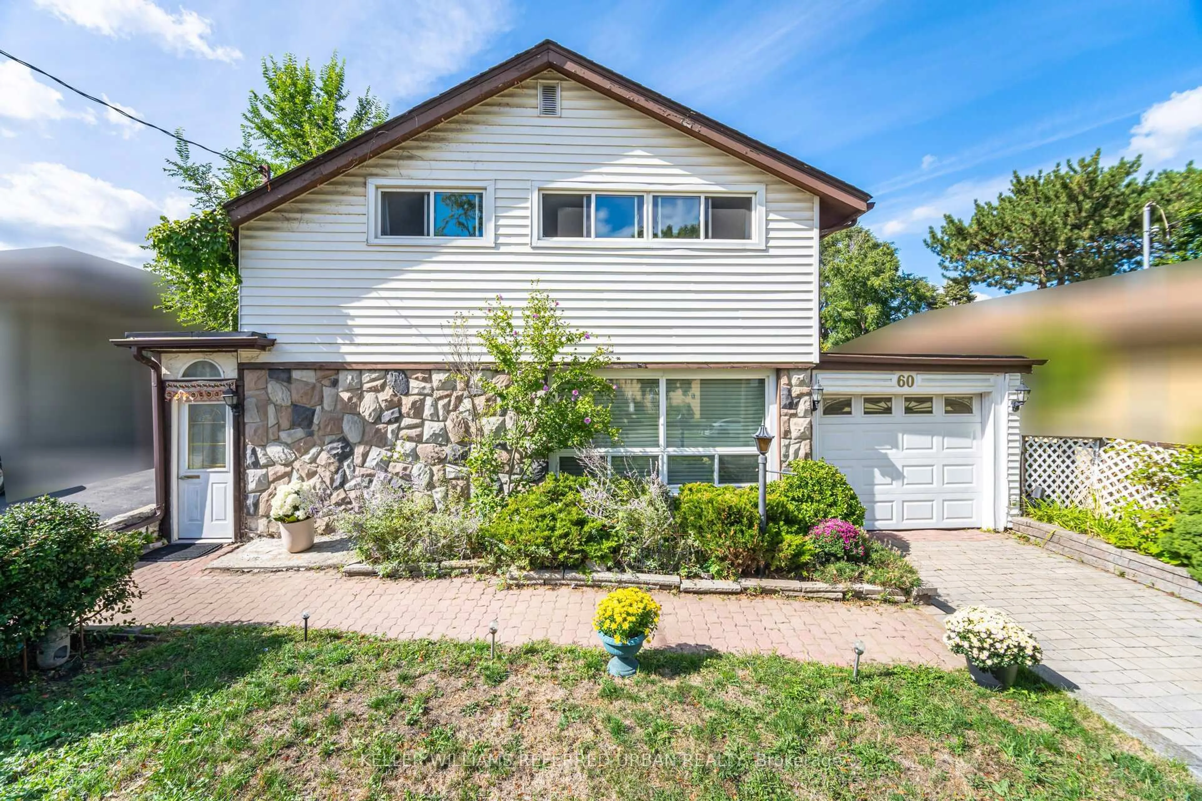 Home with vinyl exterior material, street for 60 Hinton Rd, Toronto Ontario M9W 2V5