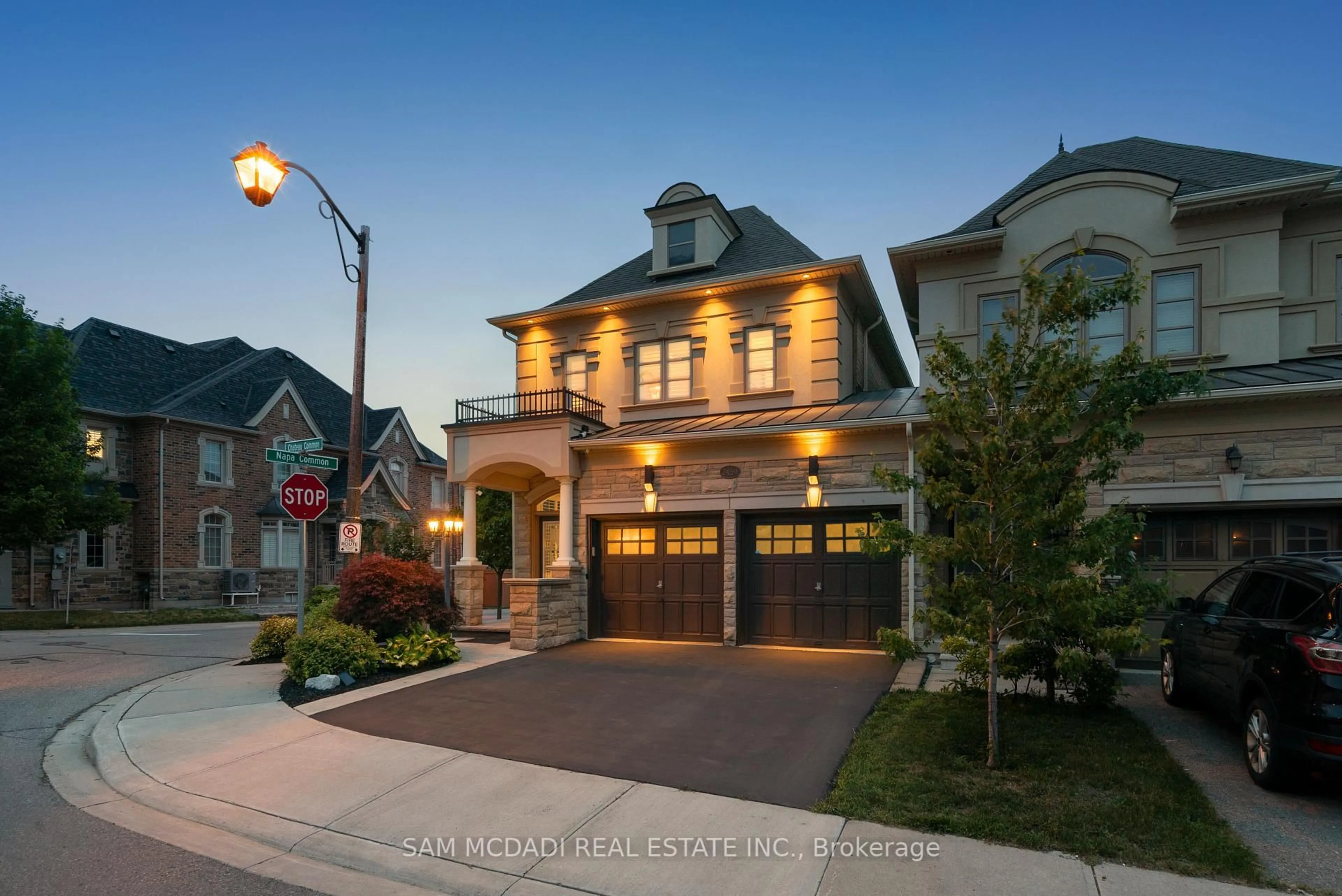 Home with brick exterior material, street for 2469 Chateau Common, Oakville Ontario L6M 0S1