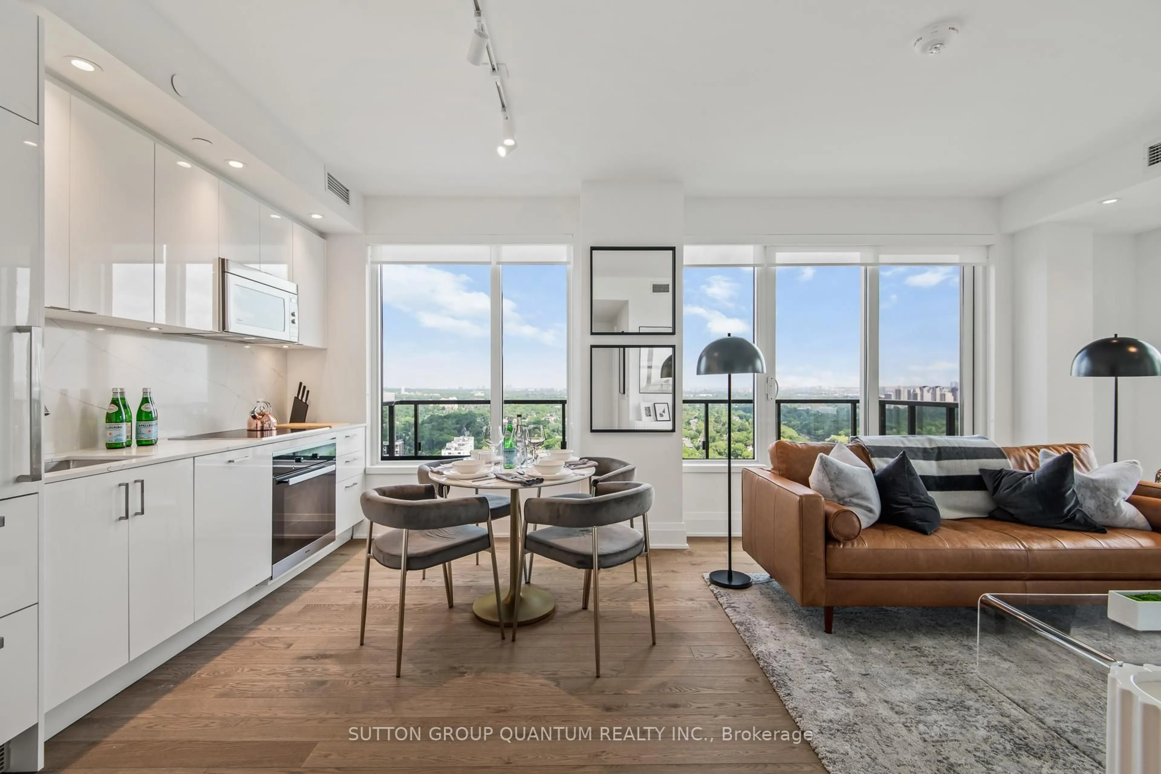 Living room with furniture, unknown for 1928 Lake Shore Blvd #4202, Toronto Ontario M6S 0B1