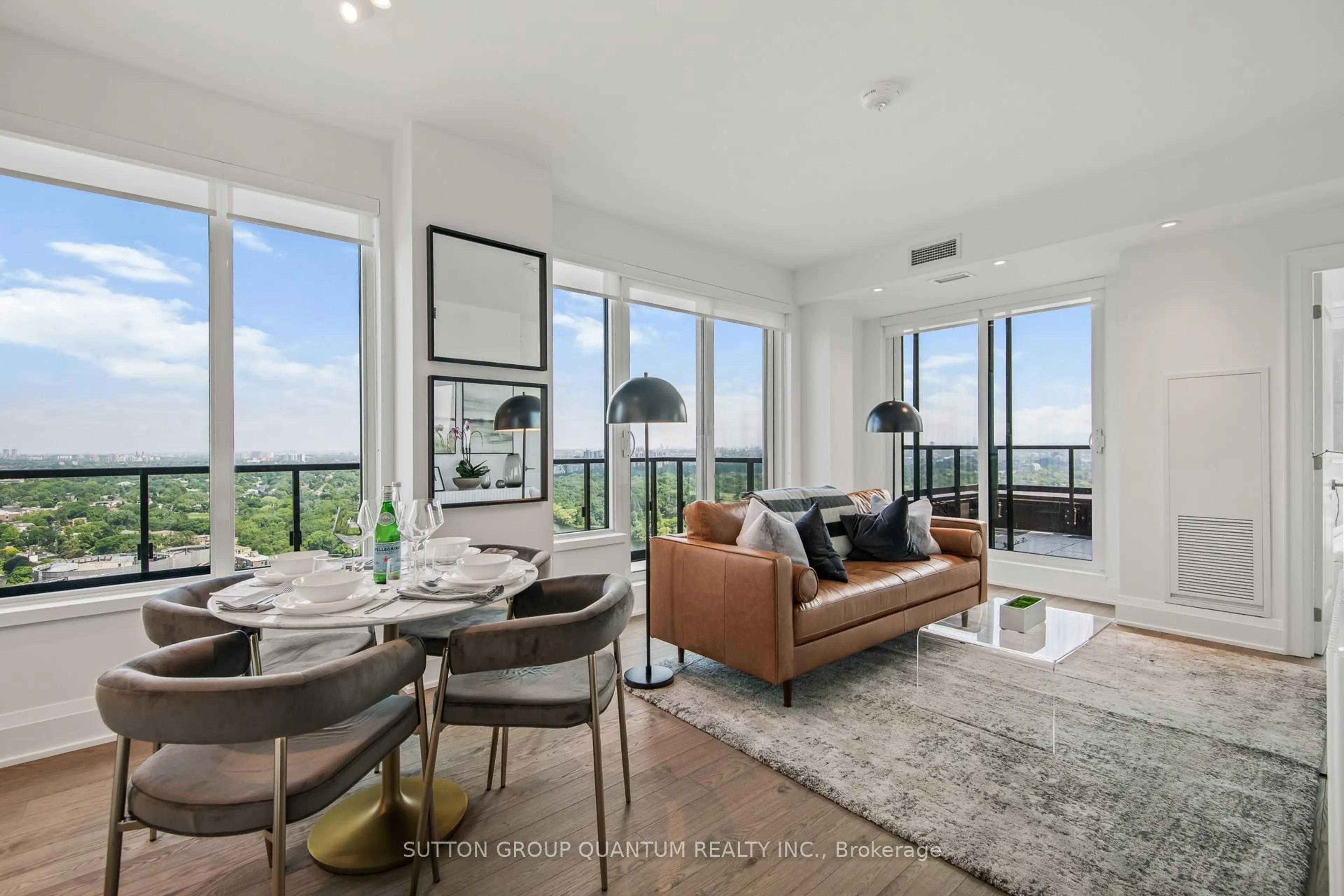 Living room with furniture, unknown for 1928 Lake Shore Blvd #4202, Toronto Ontario M6S 0B1