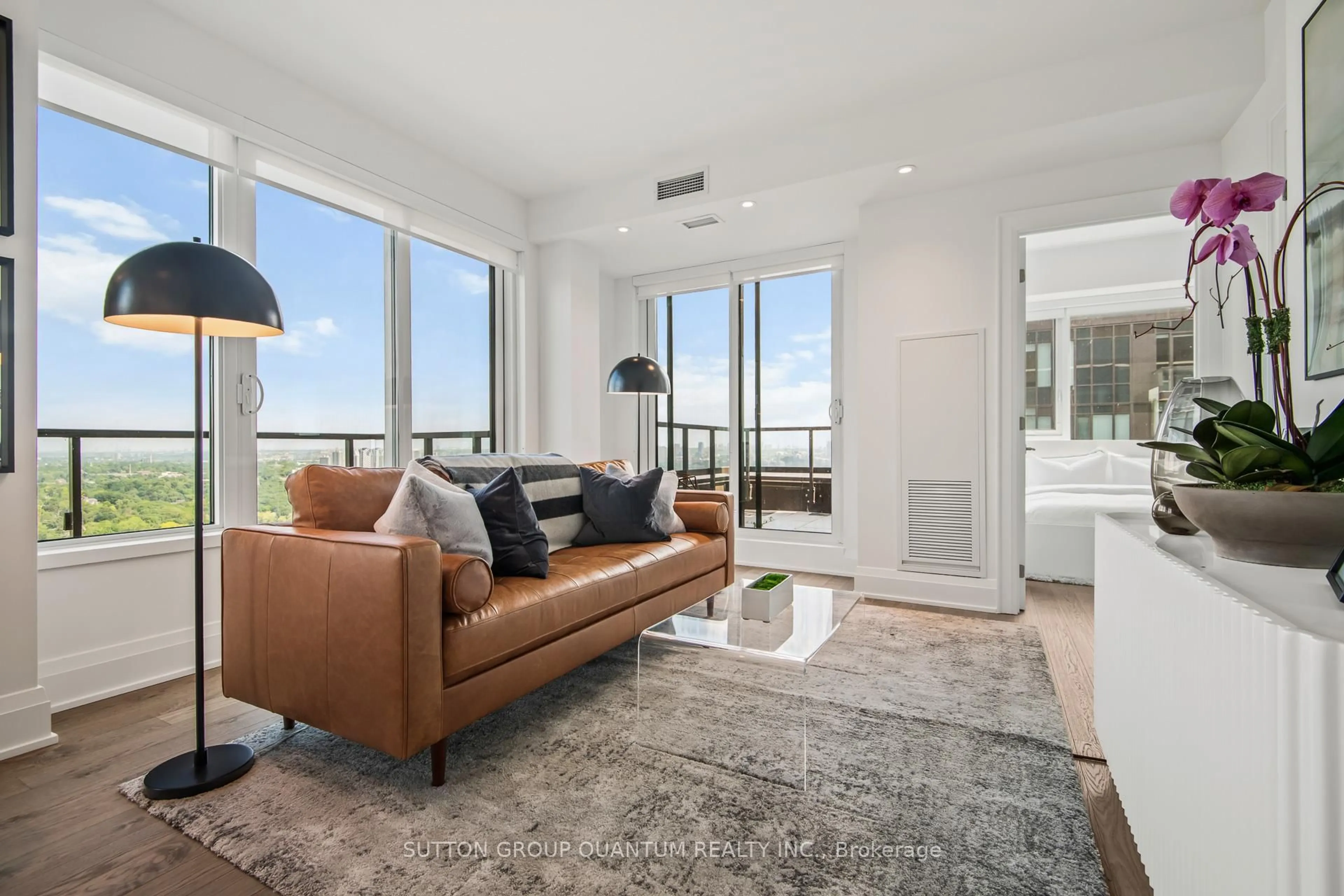 Living room with furniture, unknown for 1928 Lake Shore Blvd #4202, Toronto Ontario M6S 0B1