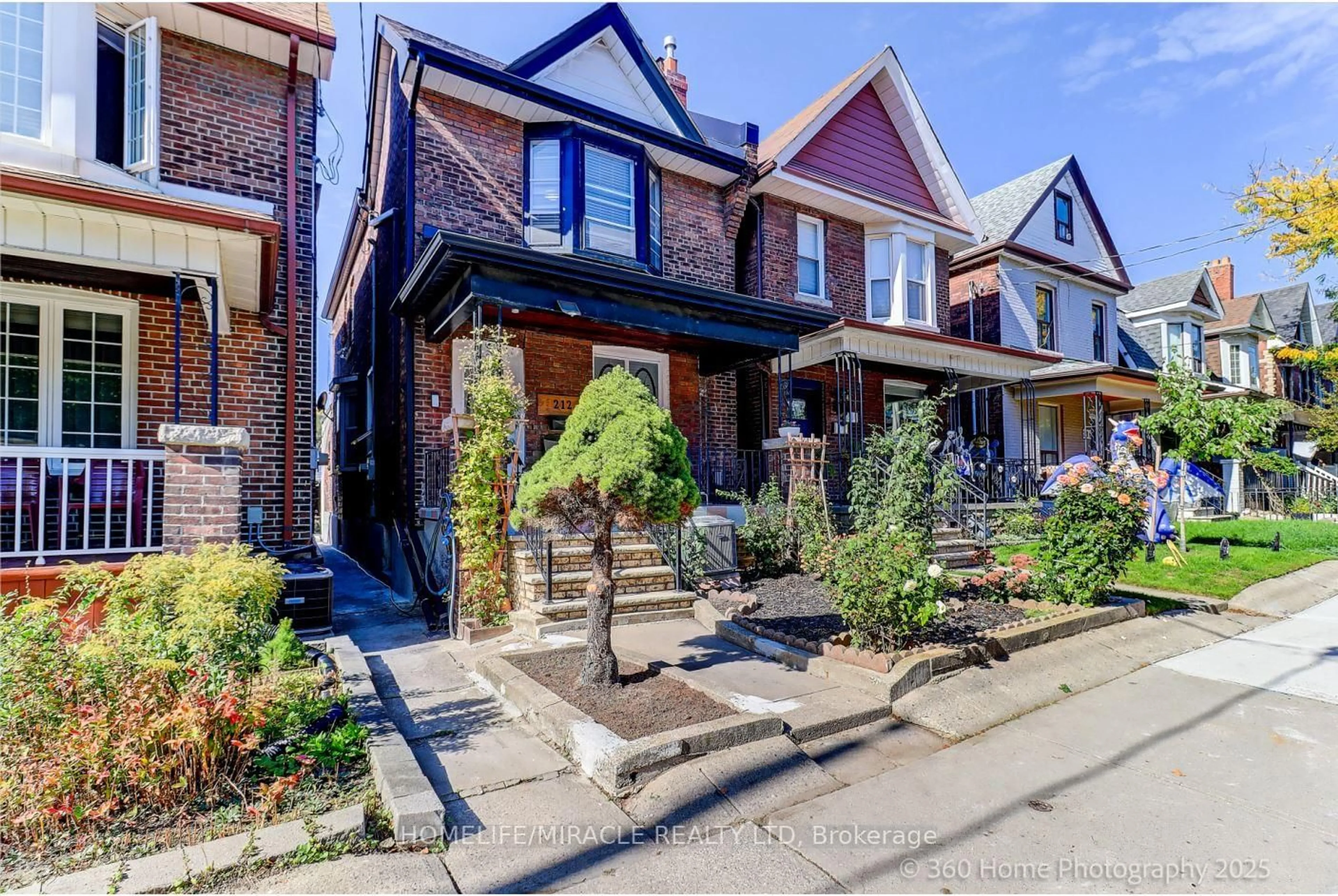Home with brick exterior material, street for 212 Symington Ave, Toronto Ontario M6P 3W6