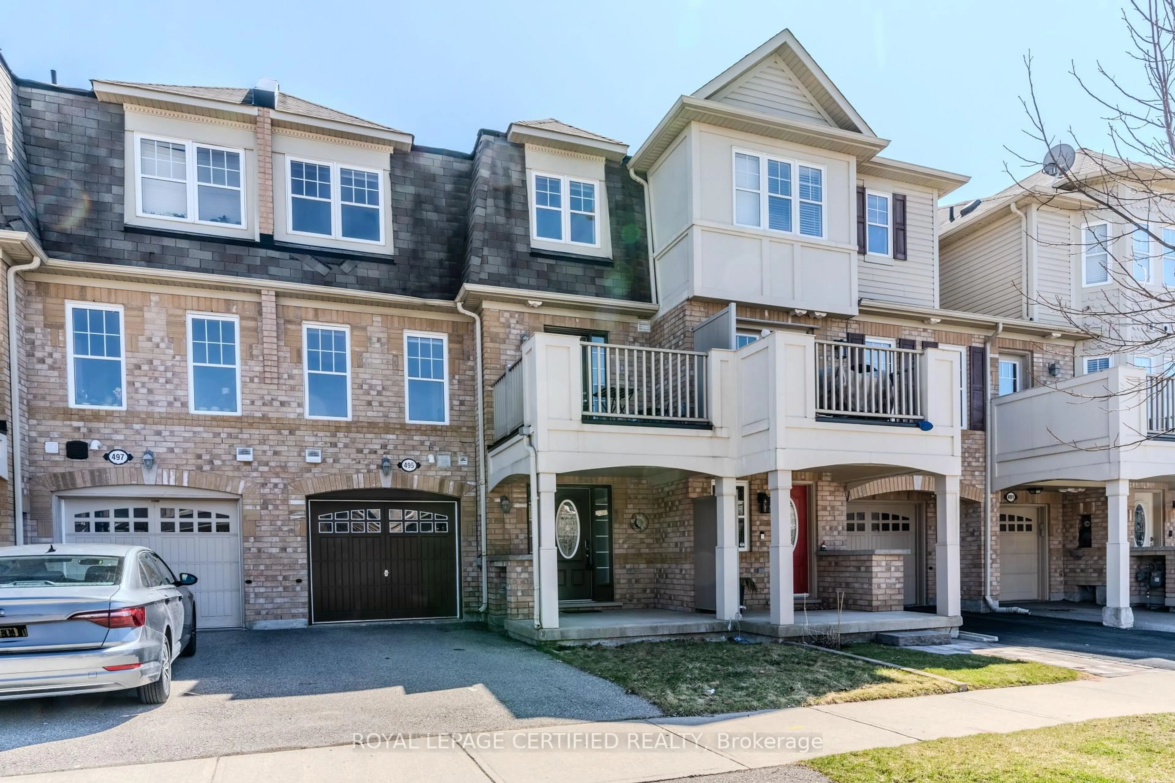 Home with brick exterior material, street for 495 Mcjannett Ave, Milton Ontario L9T 7T8
