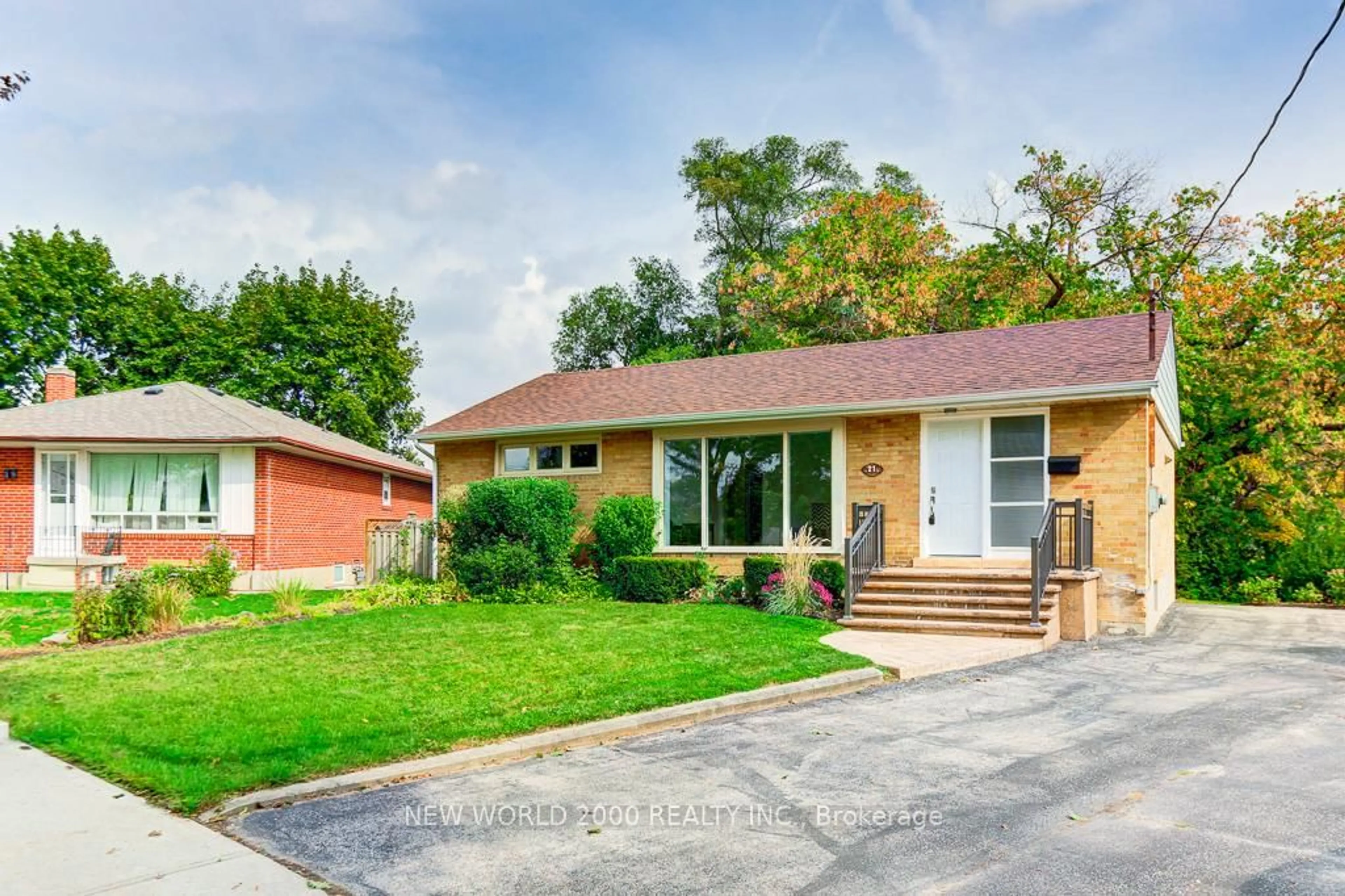 Home with brick exterior material, street for 21 Restever Gate, Toronto Ontario M9W 4B8