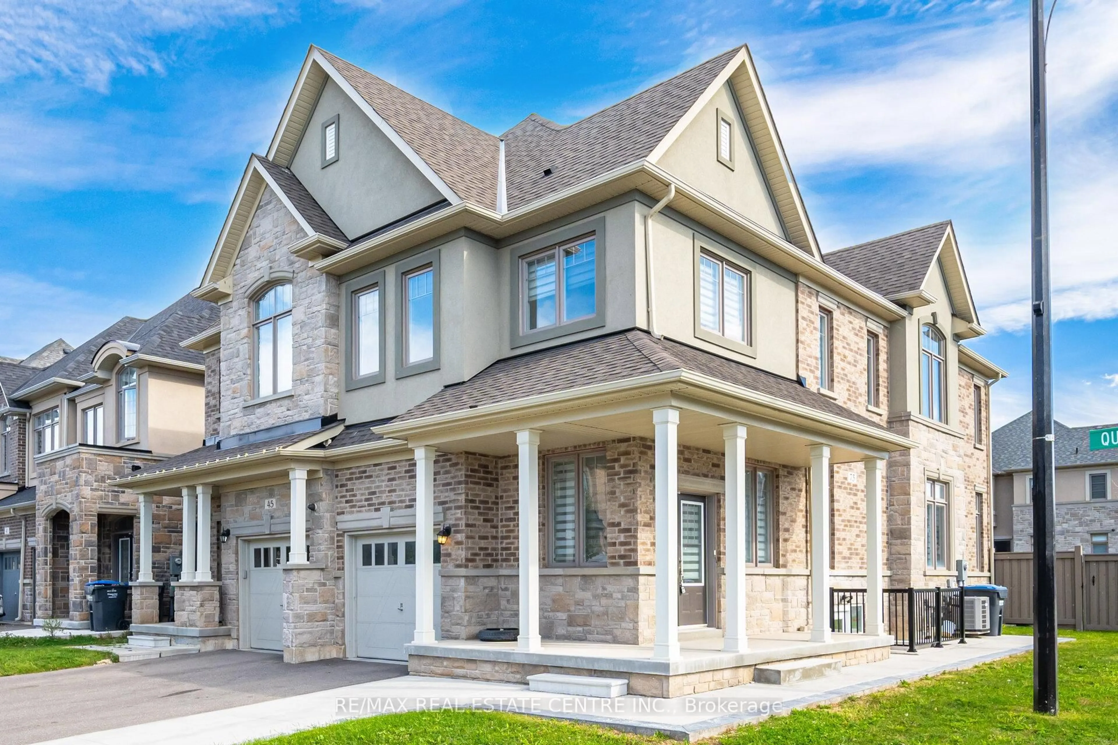 Home with brick exterior material, street for 73 Brushwood Dr, Brampton Ontario L6Y 6J4