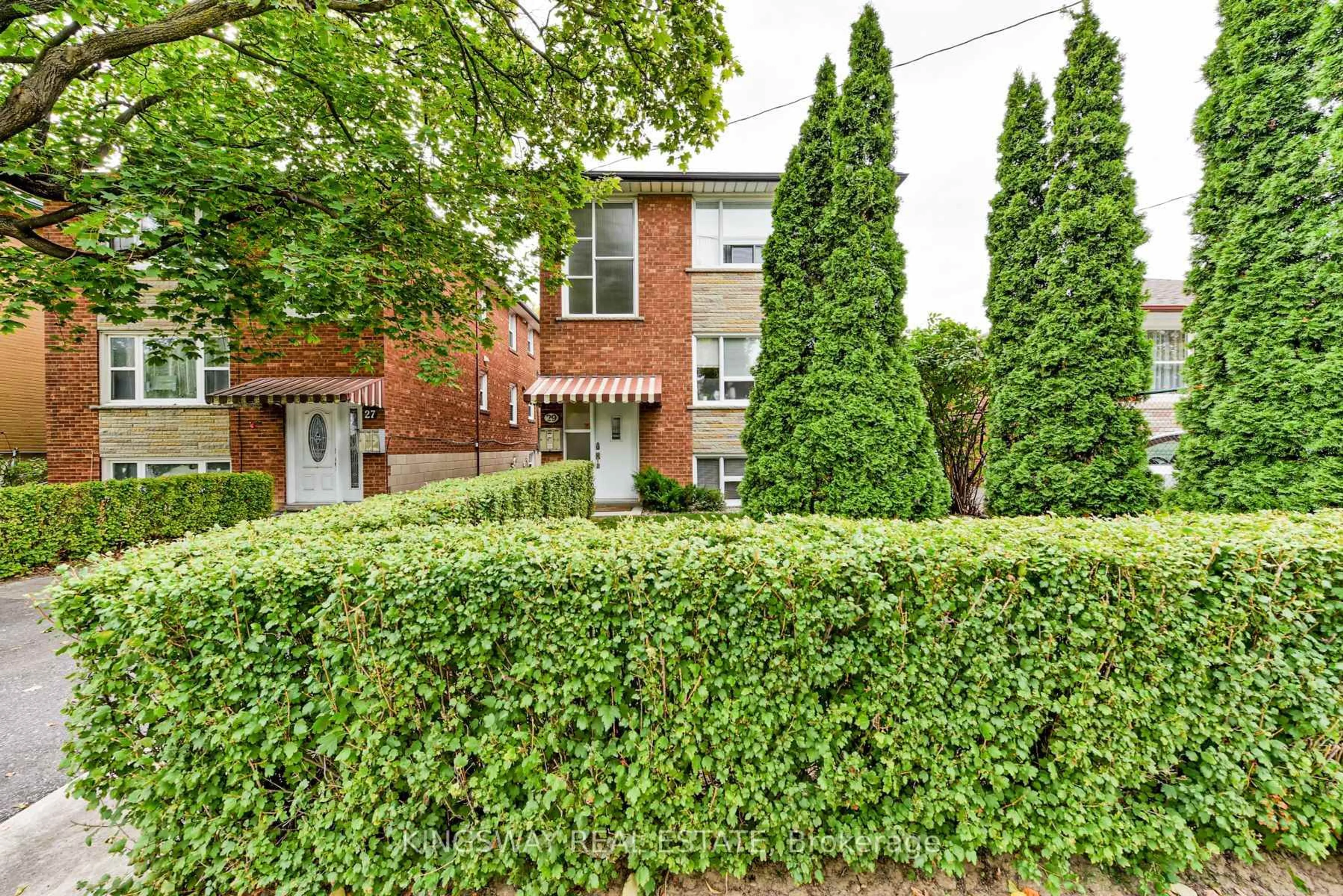Home with brick exterior material, street for 29 Evans Ave, Toronto Ontario M8Z 1H4