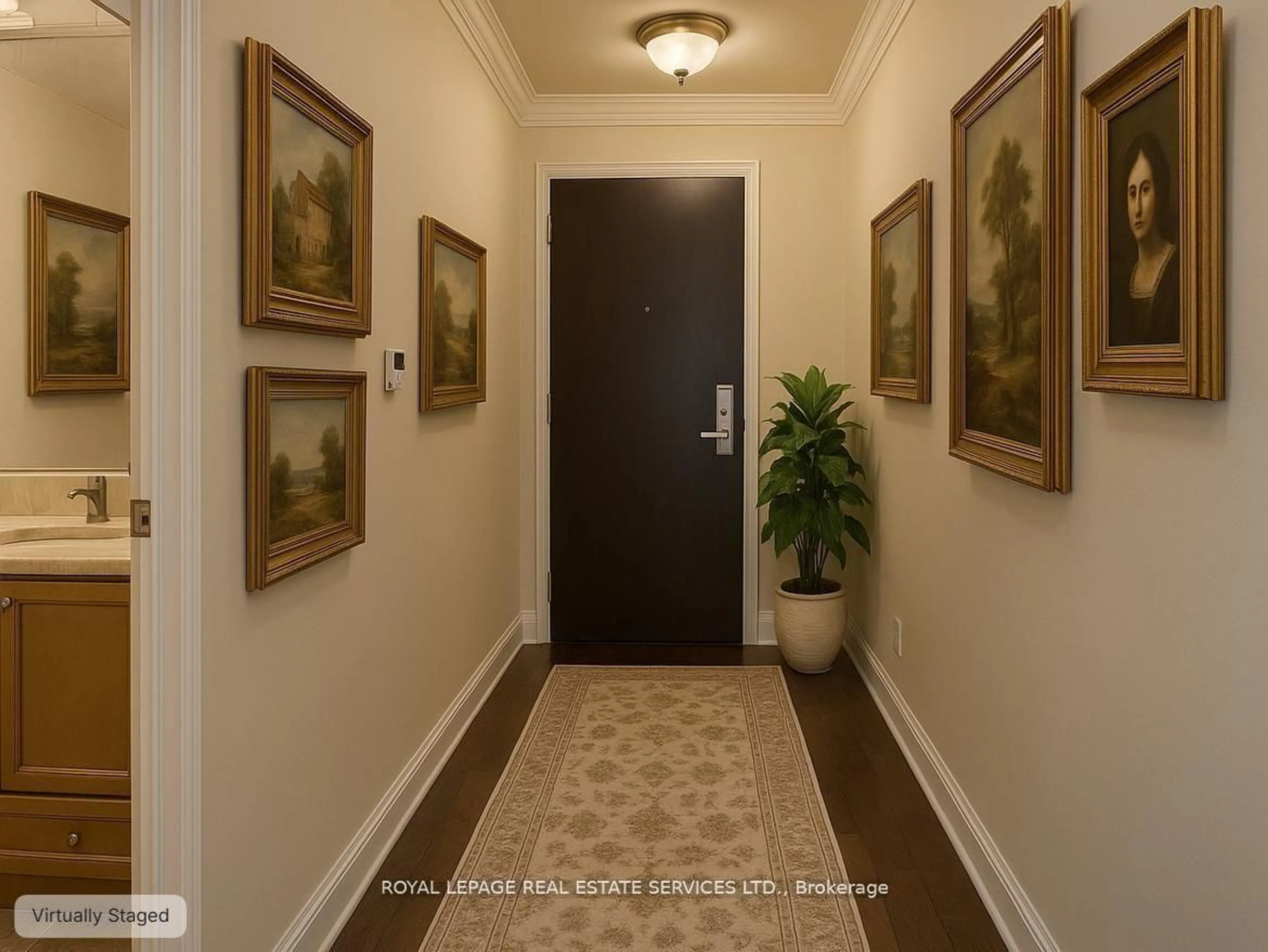 Indoor foyer for 50 Absolute Ave #2304, Mississauga Ontario L4Z 0A8