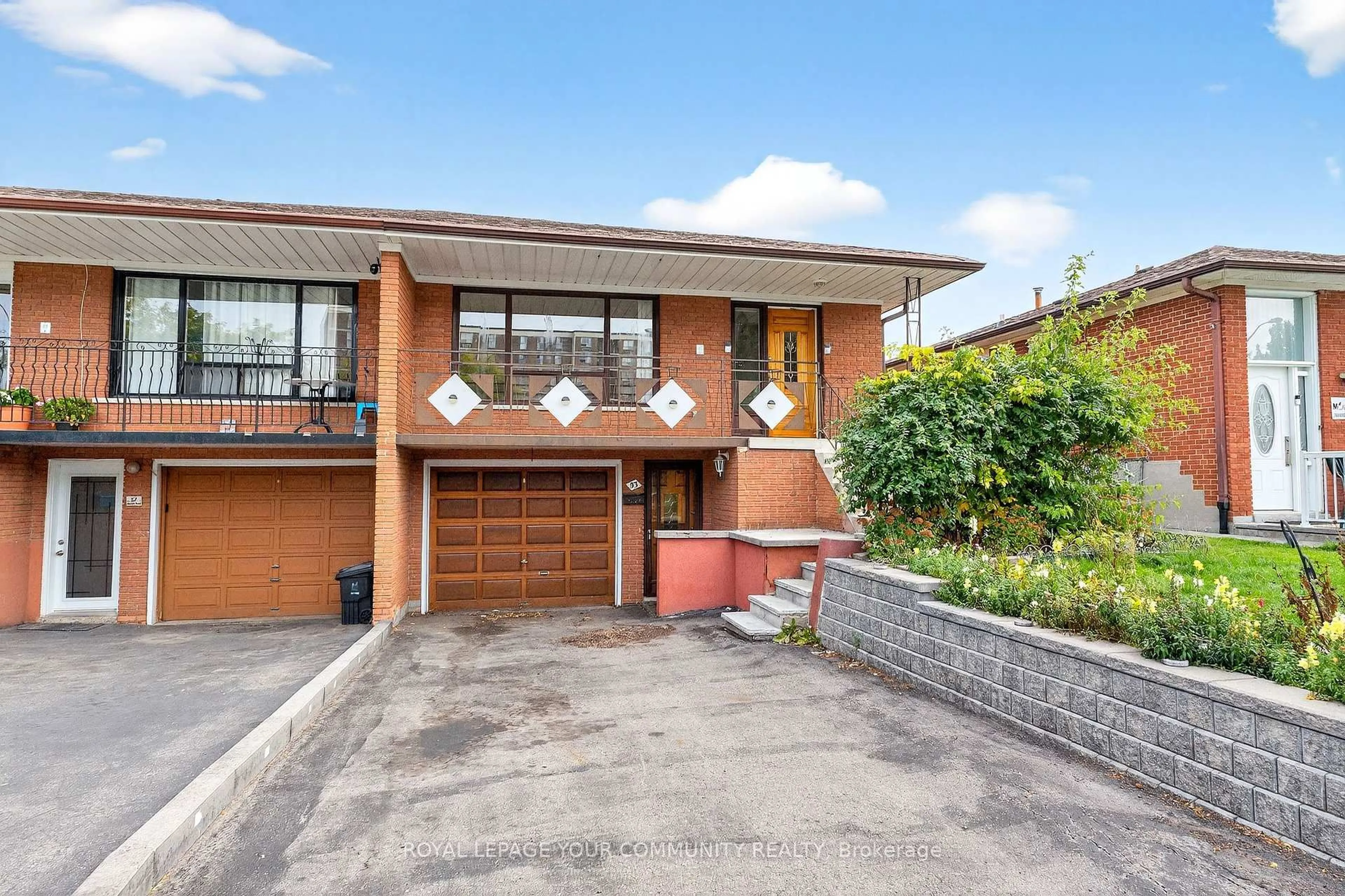 Home with brick exterior material, street for 55 Milady Rd, Toronto Ontario M9L 2H9