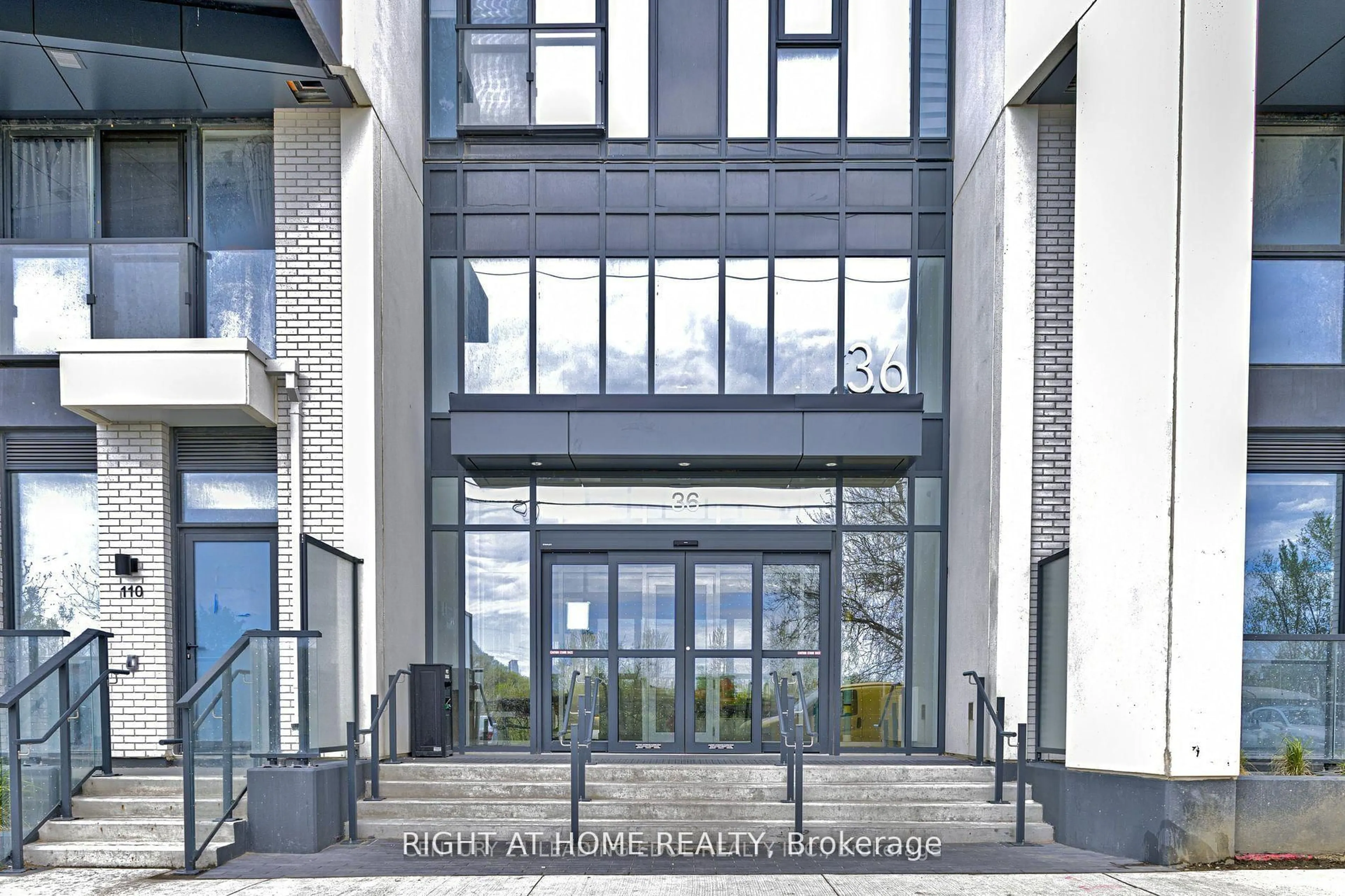 Indoor foyer for 36 Zorra St #2303, Toronto Ontario M8Z 4Z7