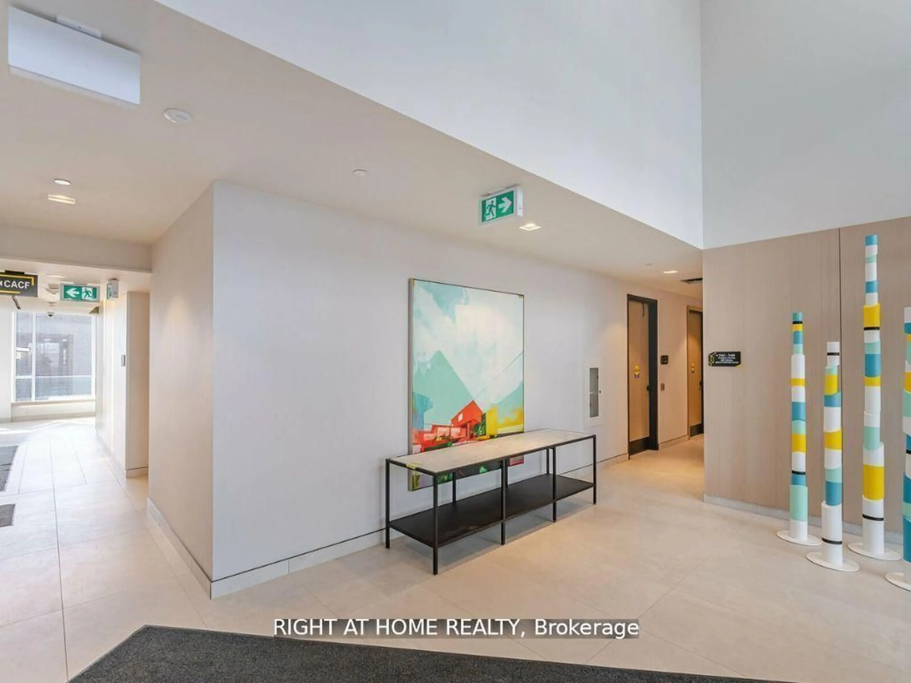 Indoor foyer for 36 Zorra St #2303, Toronto Ontario M8Z 4Z7