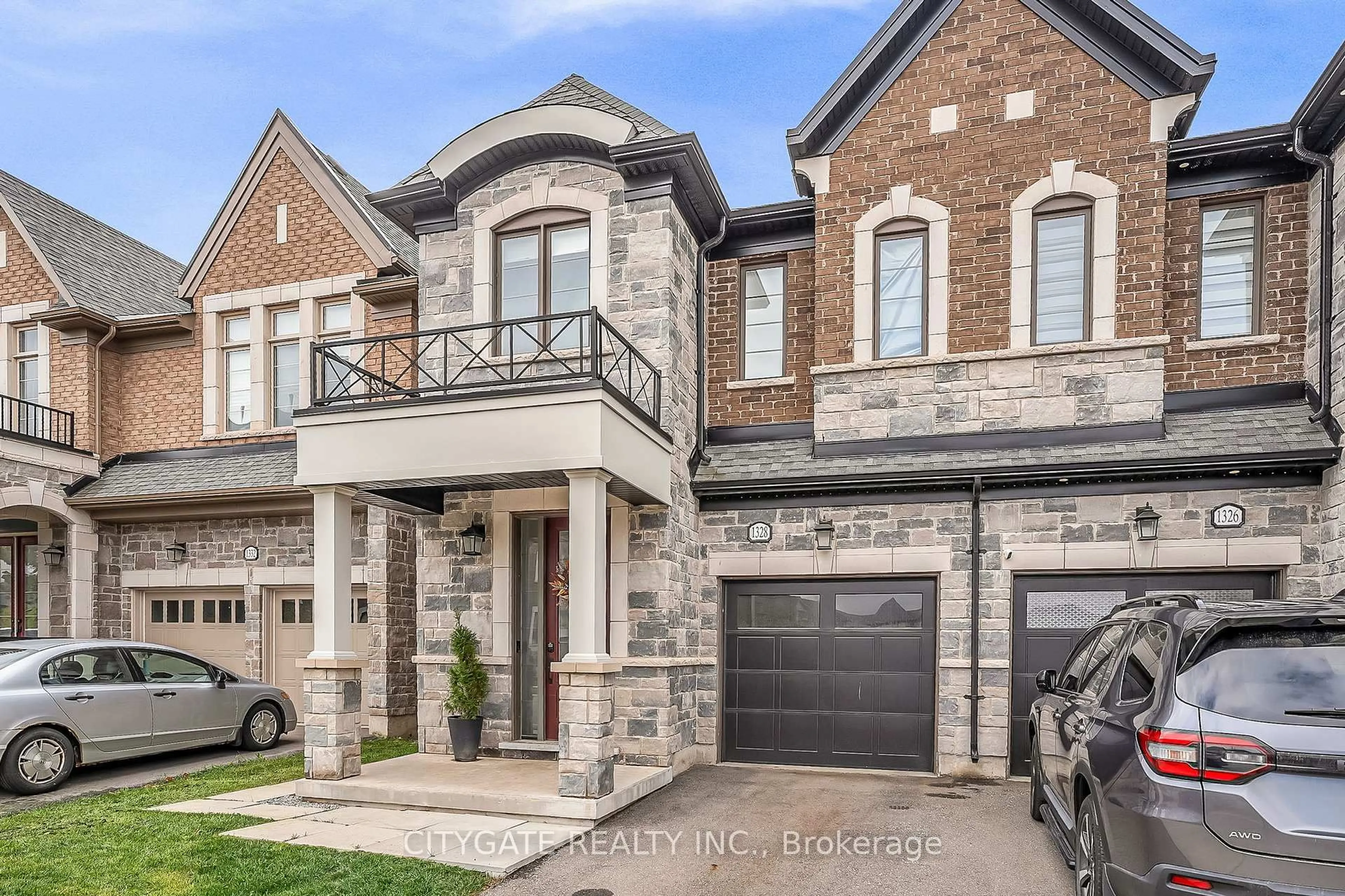 Home with brick exterior material, street for 1328 Hamman Way, Milton Ontario L9E 1L5