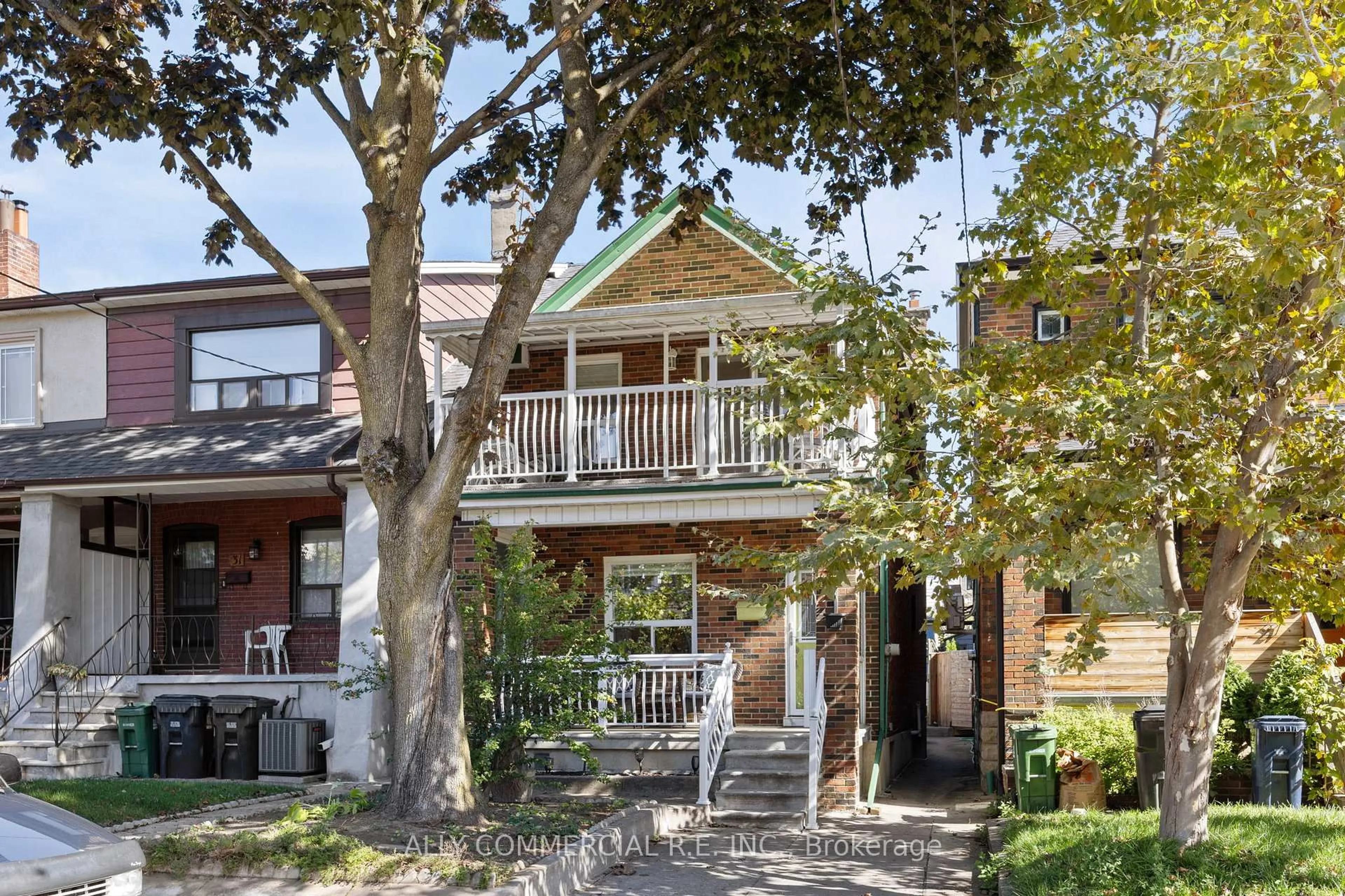 Home with brick exterior material, street for 29 Harvie Ave, Toronto Ontario M6E 4K2