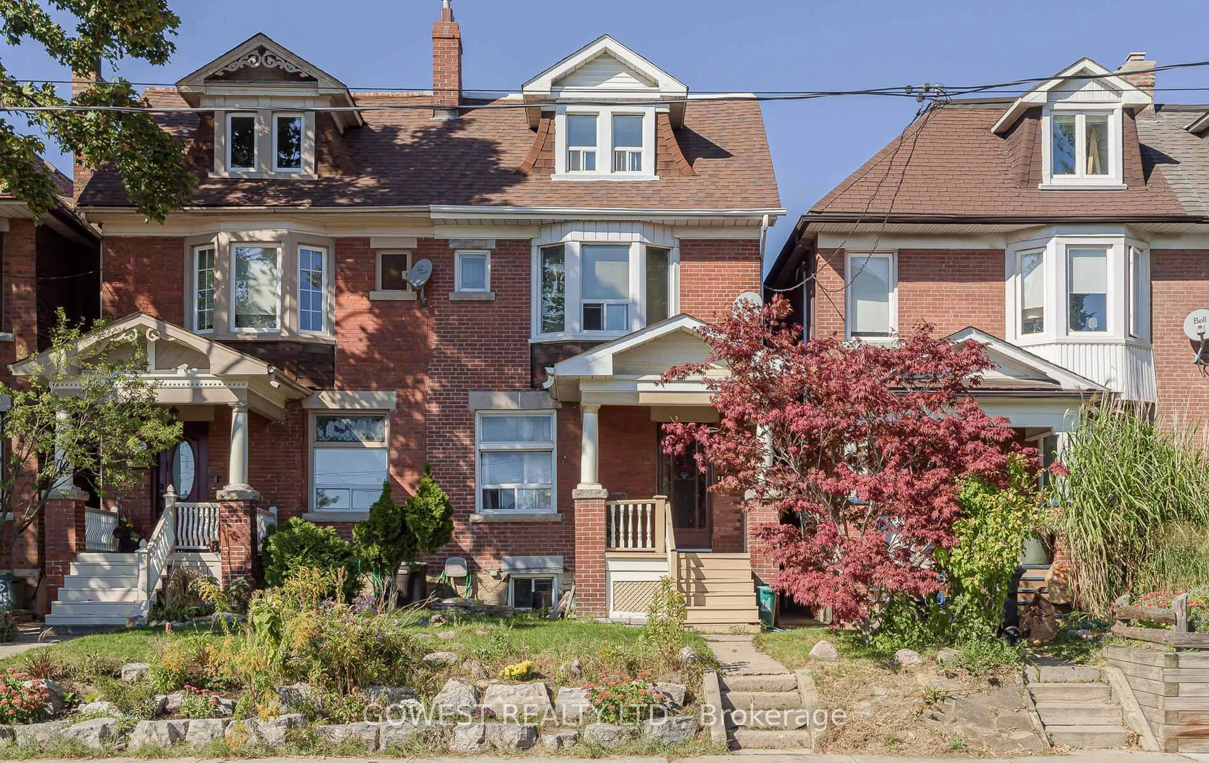 Home with brick exterior material, street for 16 Edna Ave, Toronto Ontario M6P 1B5