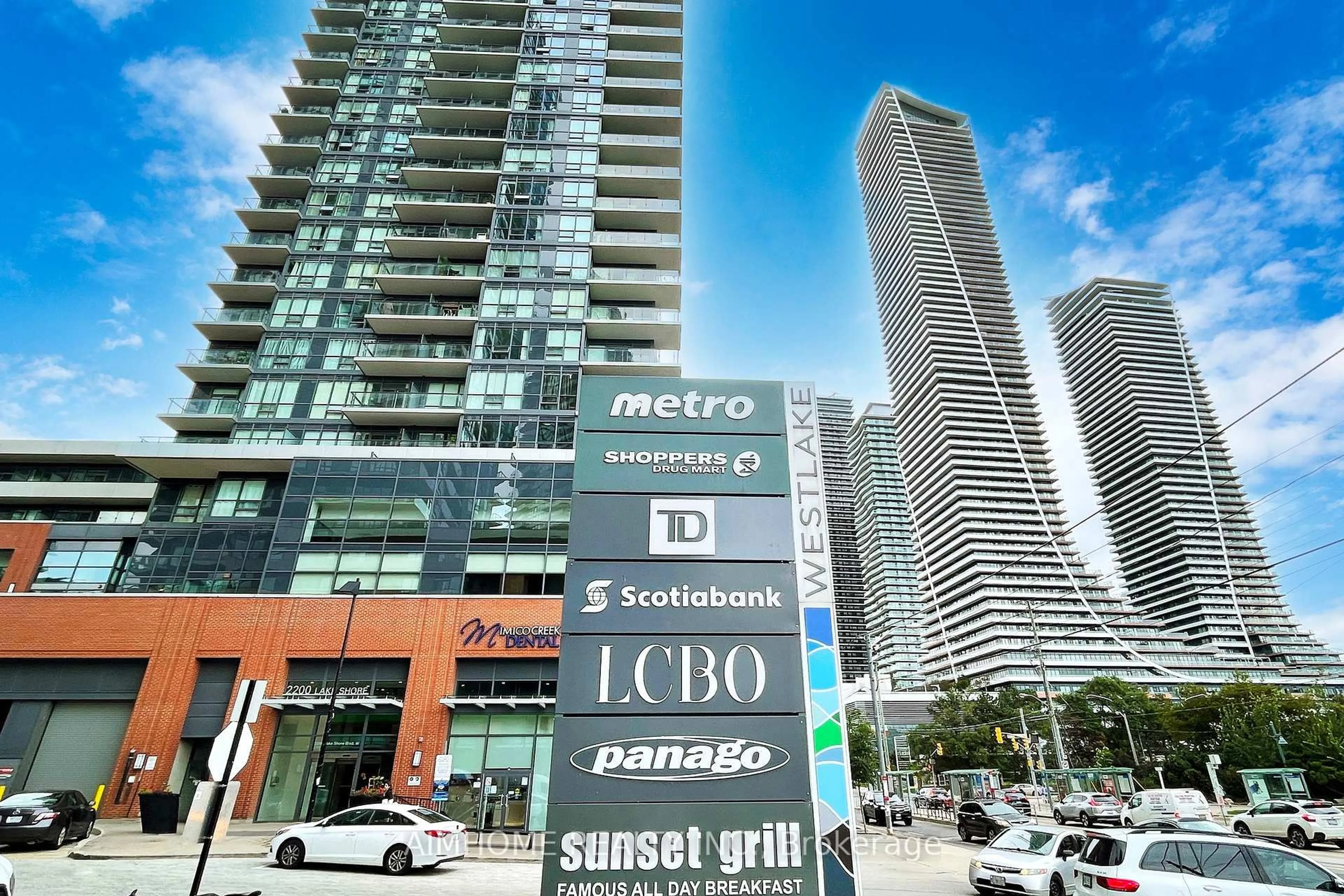 Patio, street for 2200 Lake Shore Blvd #1901, Toronto Ontario M8V 1A4