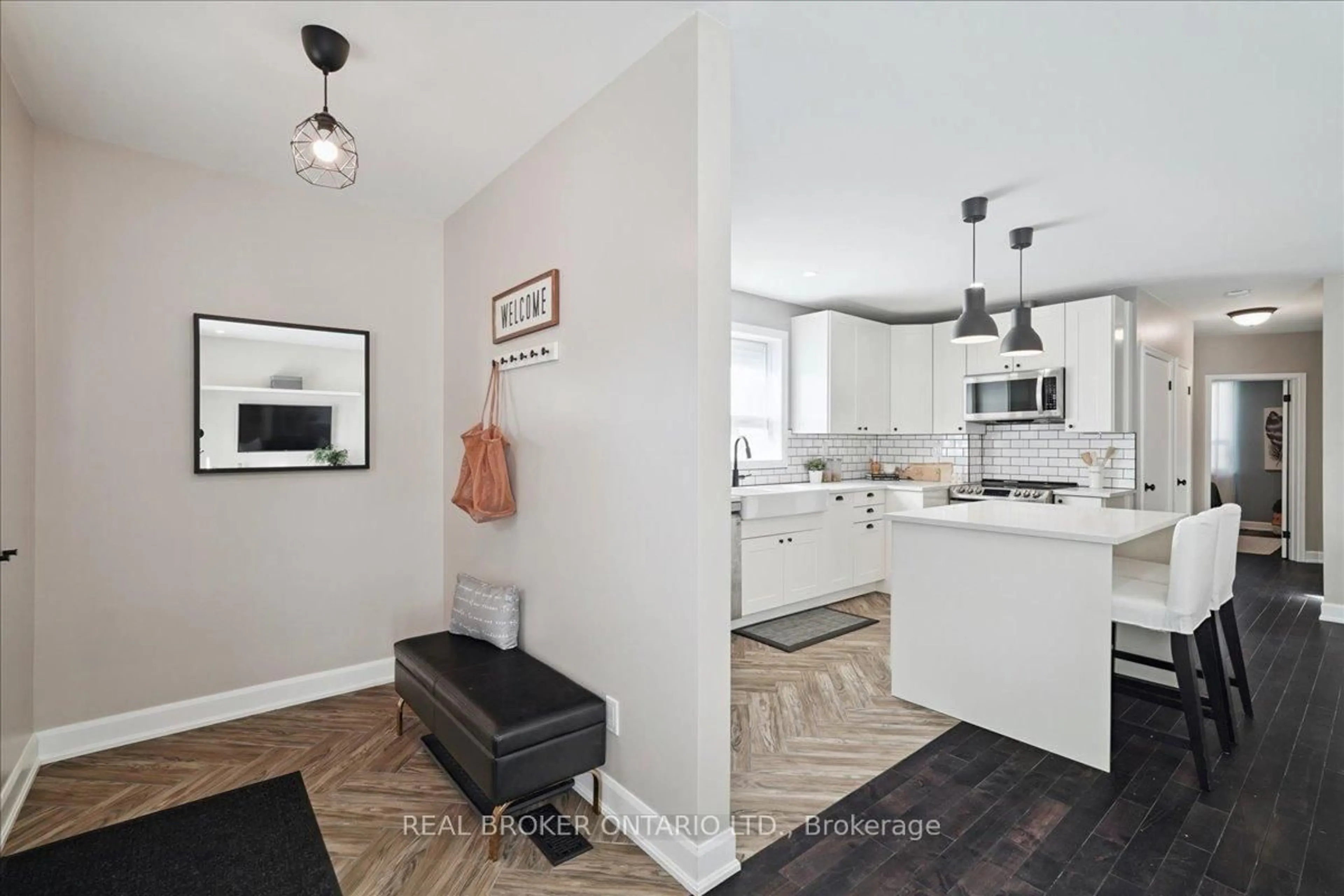 Open concept kitchen, unknown for 12 Margrath Pl, Toronto Ontario M9C 4L2