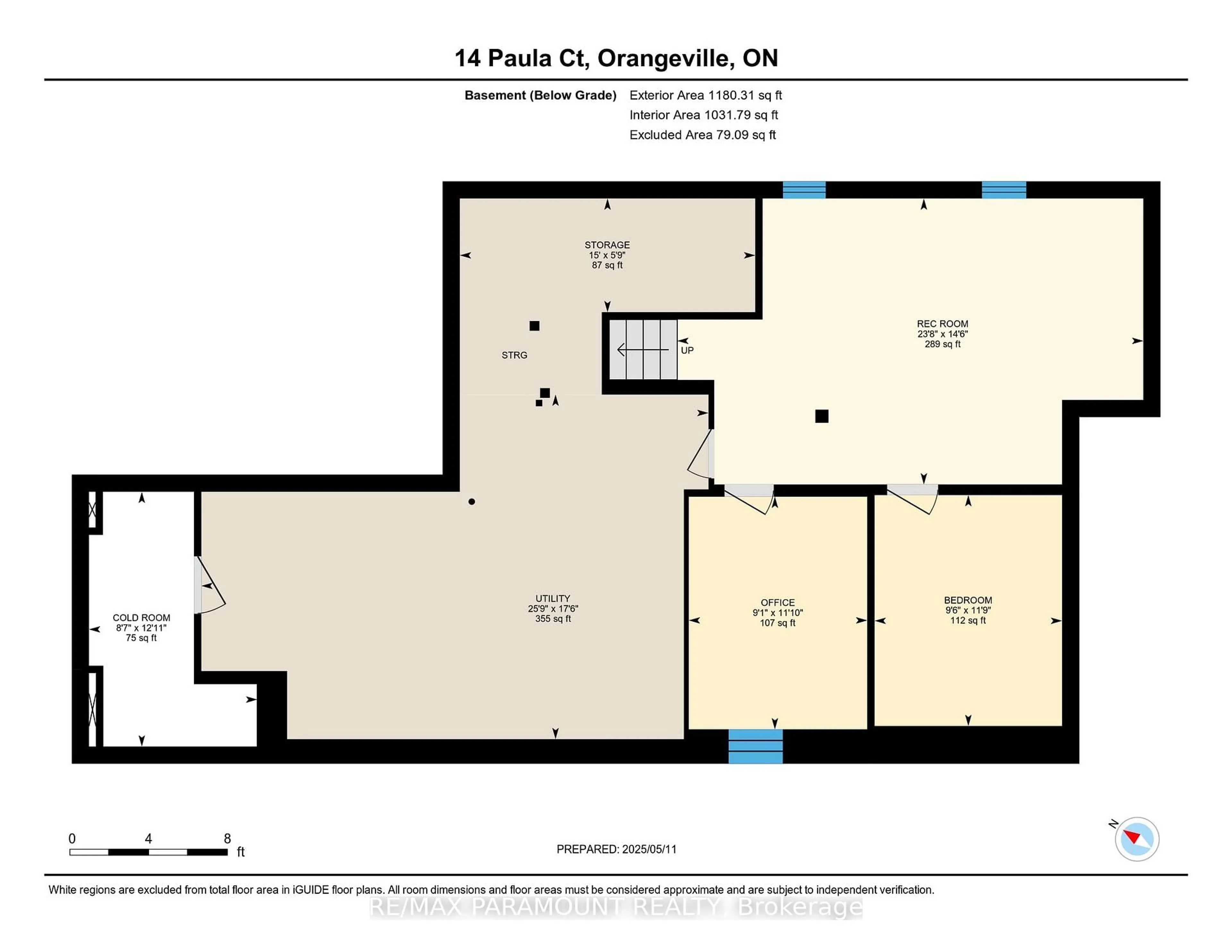 Floor plan for 14 Paula Crt, Orangeville Ontario L9W 5V1