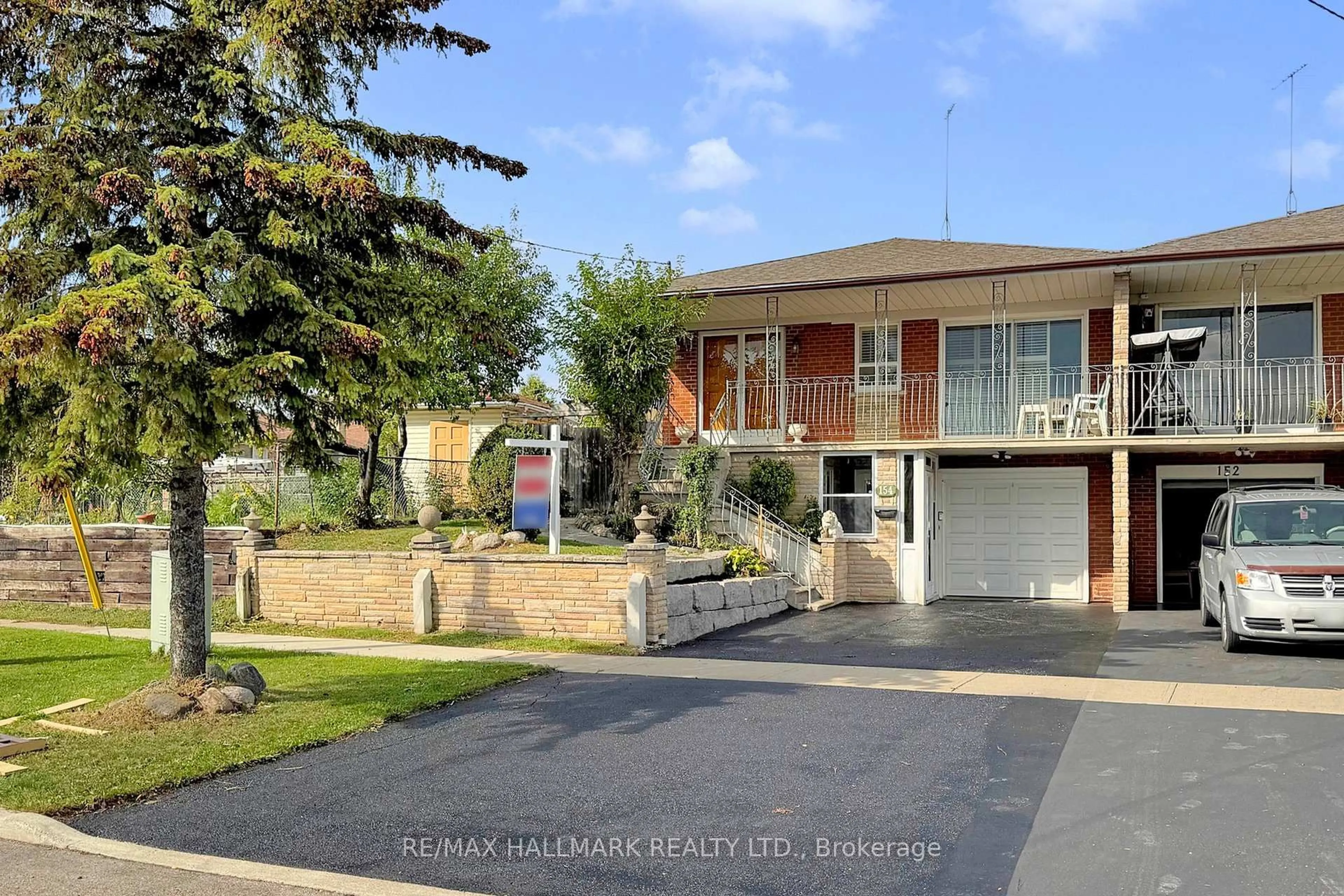 Home with brick exterior material, street for 154 Shoreham Dr, Toronto Ontario M3N 1T2