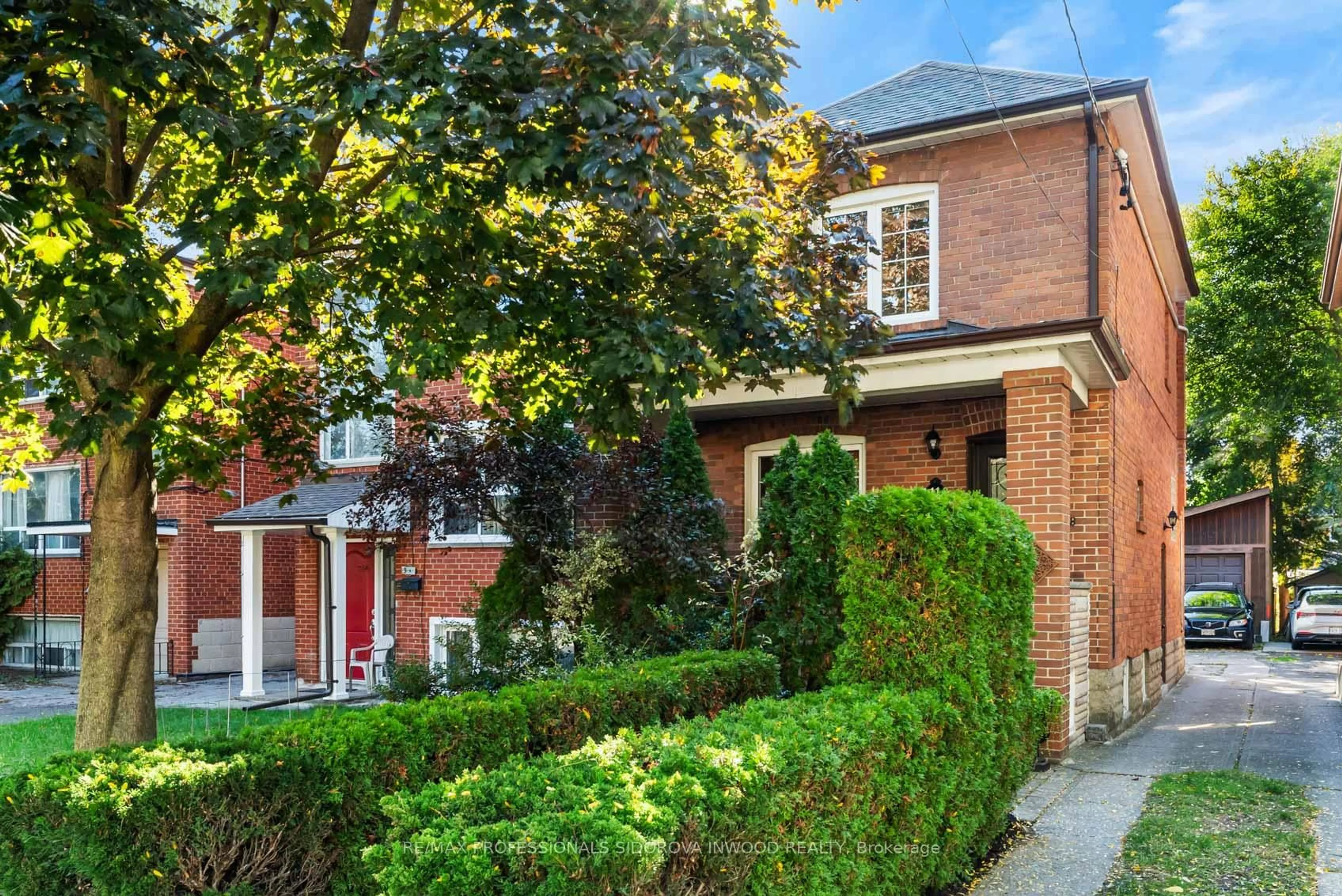 Home with brick exterior material, street for 11 Winfield Ave, Toronto Ontario M6S 2J7