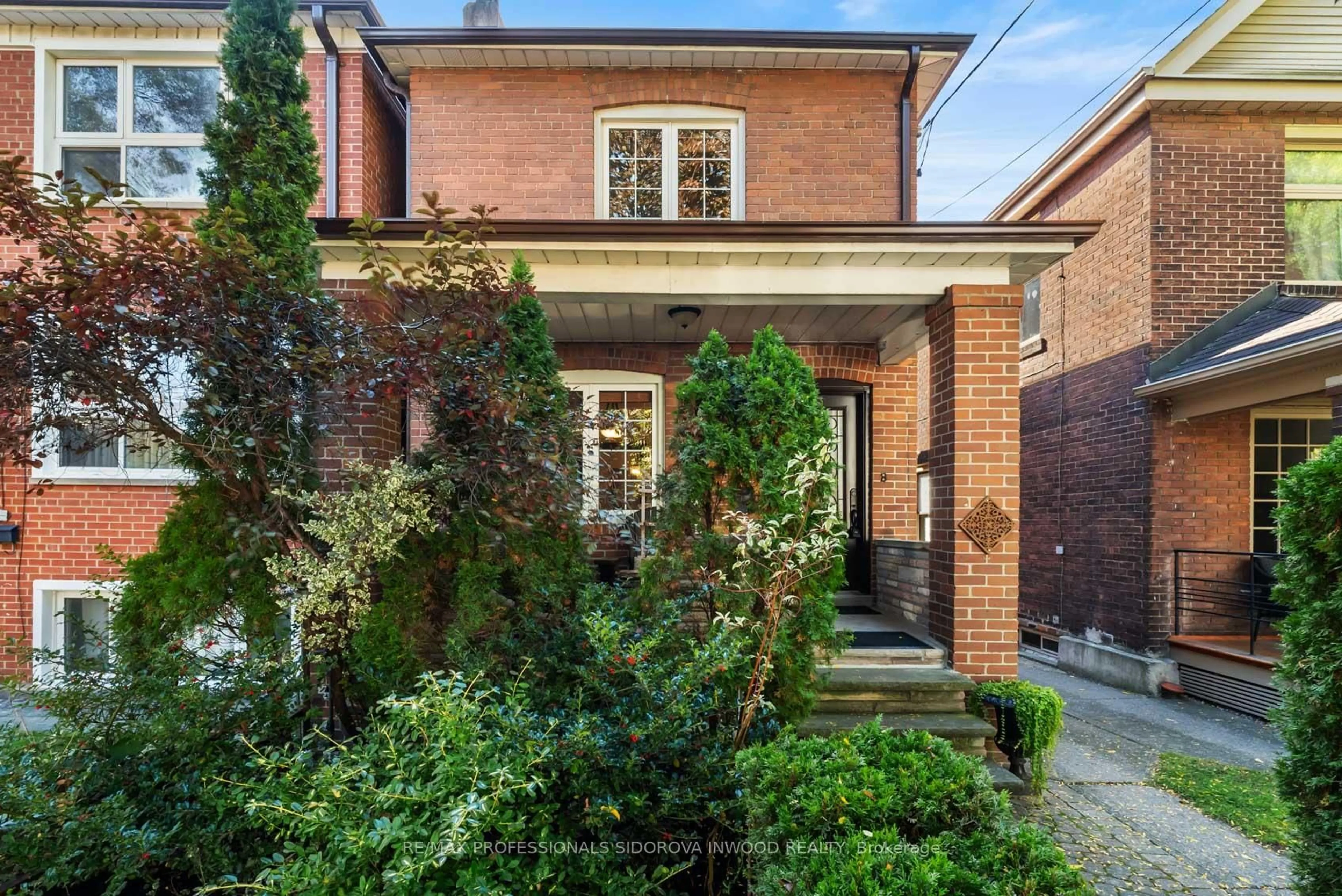 Home with brick exterior material, street for 11 Winfield Ave, Toronto Ontario M6S 2J7