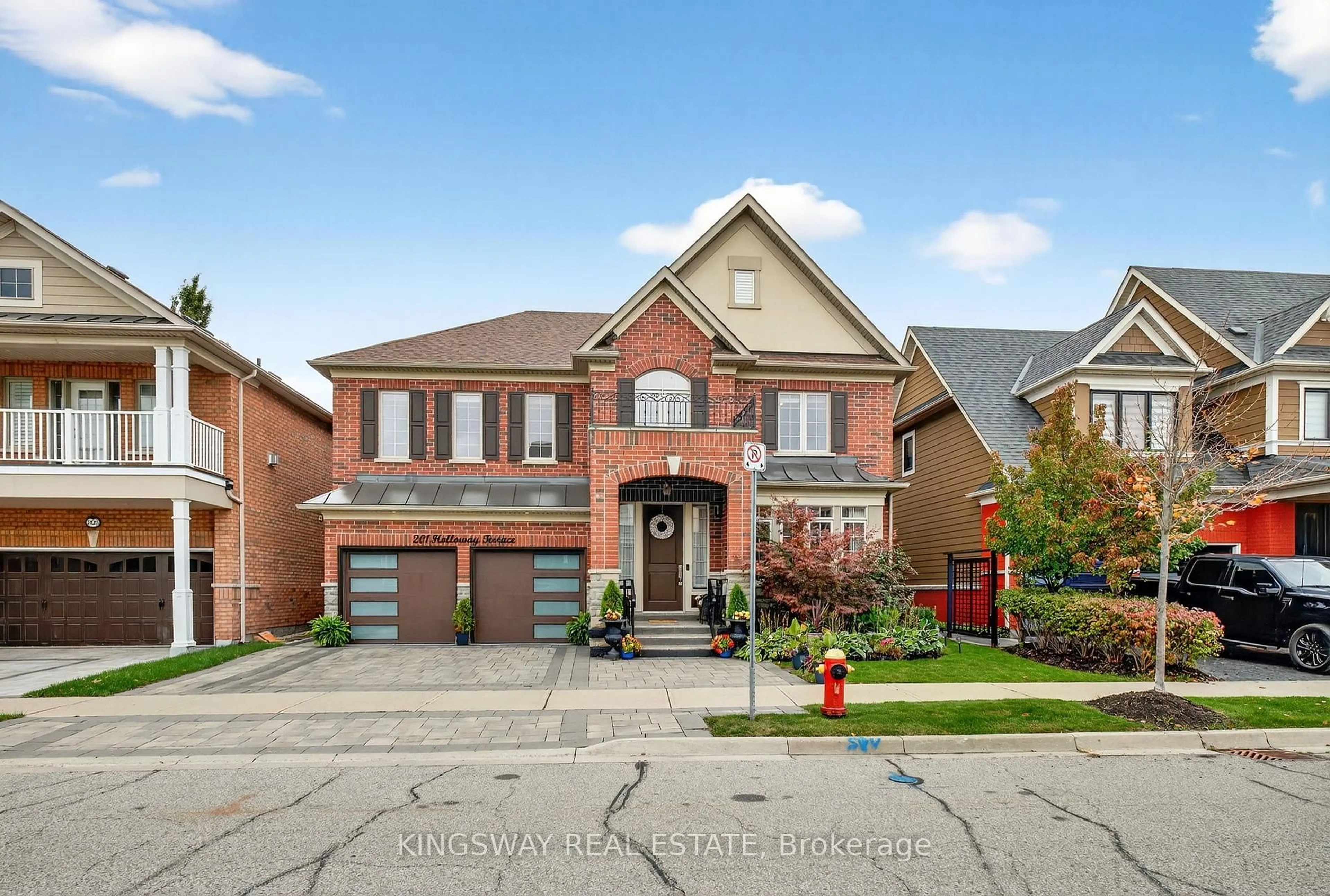 Home with brick exterior material, street for 201 Holloway Terr, Milton Ontario L9T 0R8