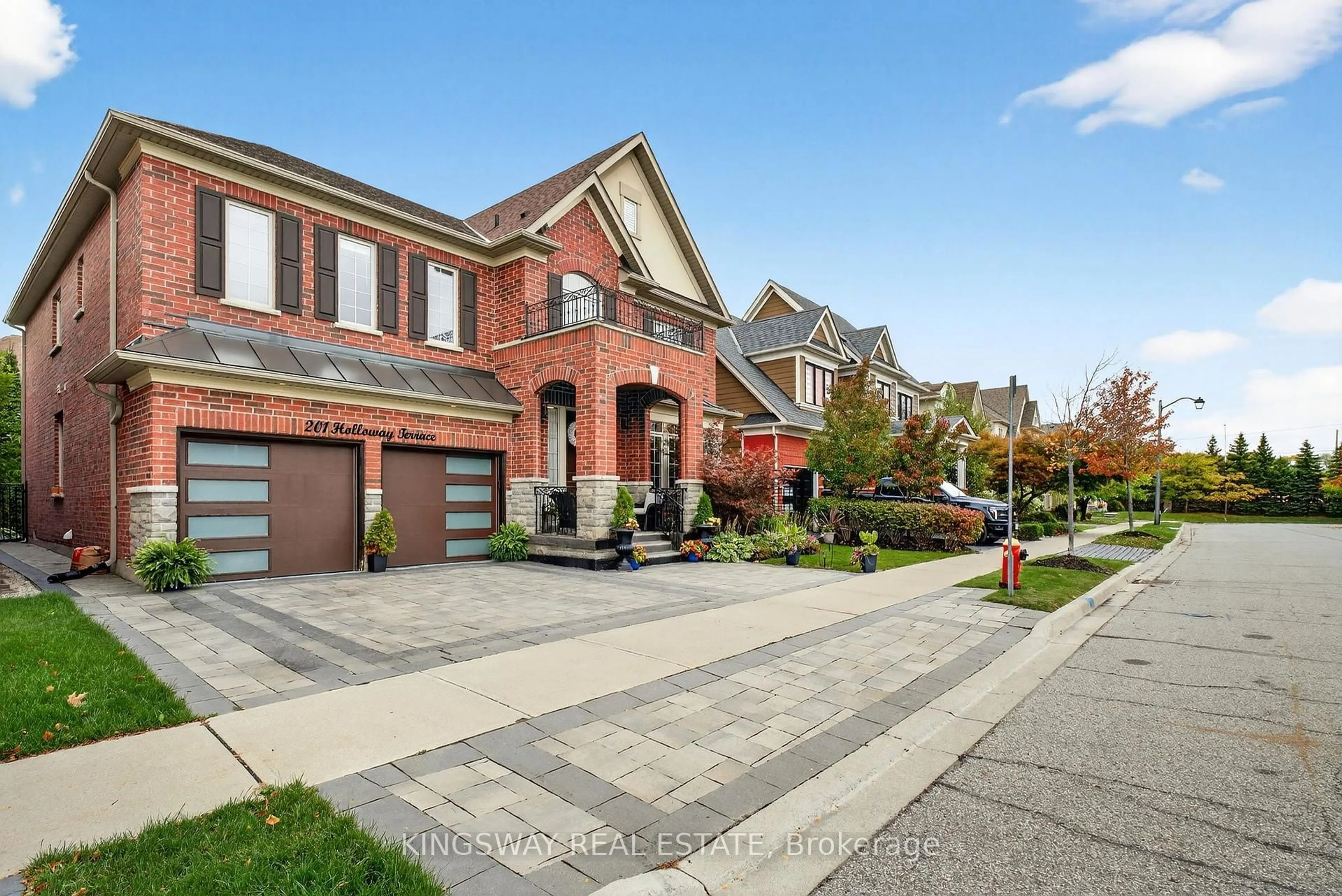 Home with brick exterior material, street for 201 Holloway Terr, Milton Ontario L9T 0R8