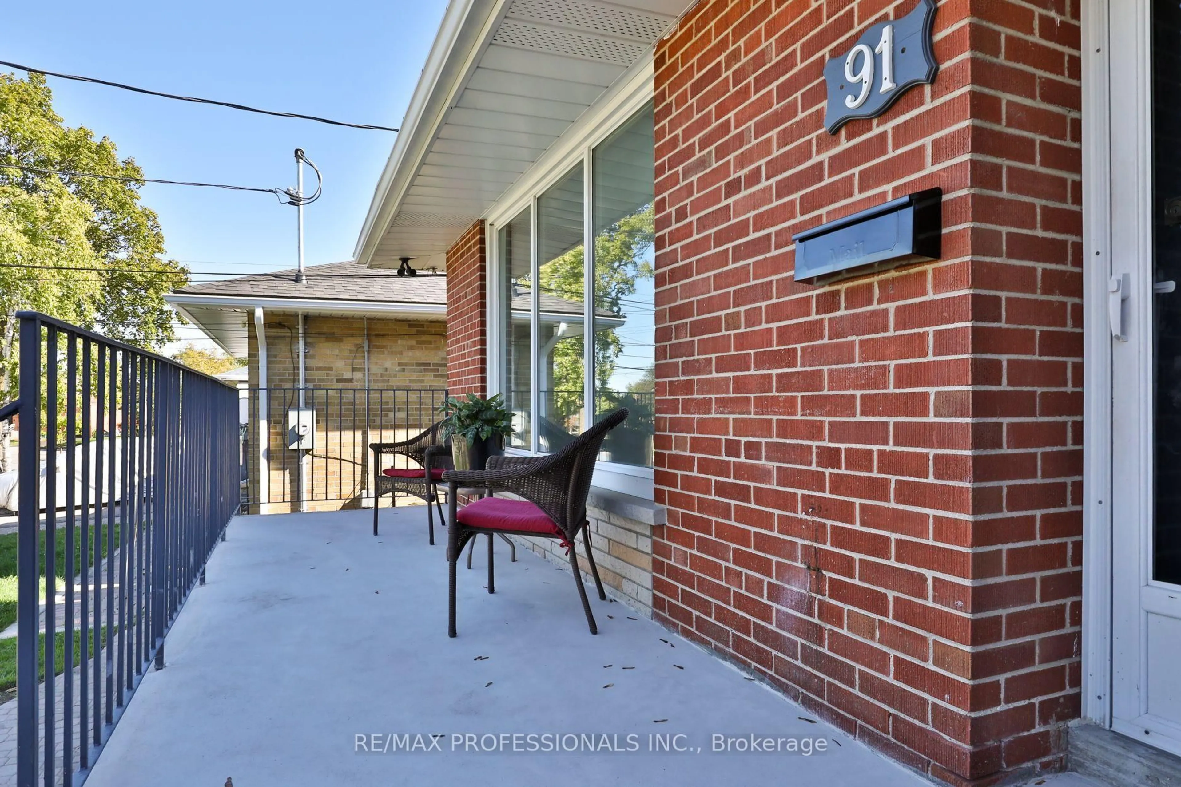 Home with brick exterior material, street for 91 Jeffcoat Dr, Toronto Ontario M9W 3B9