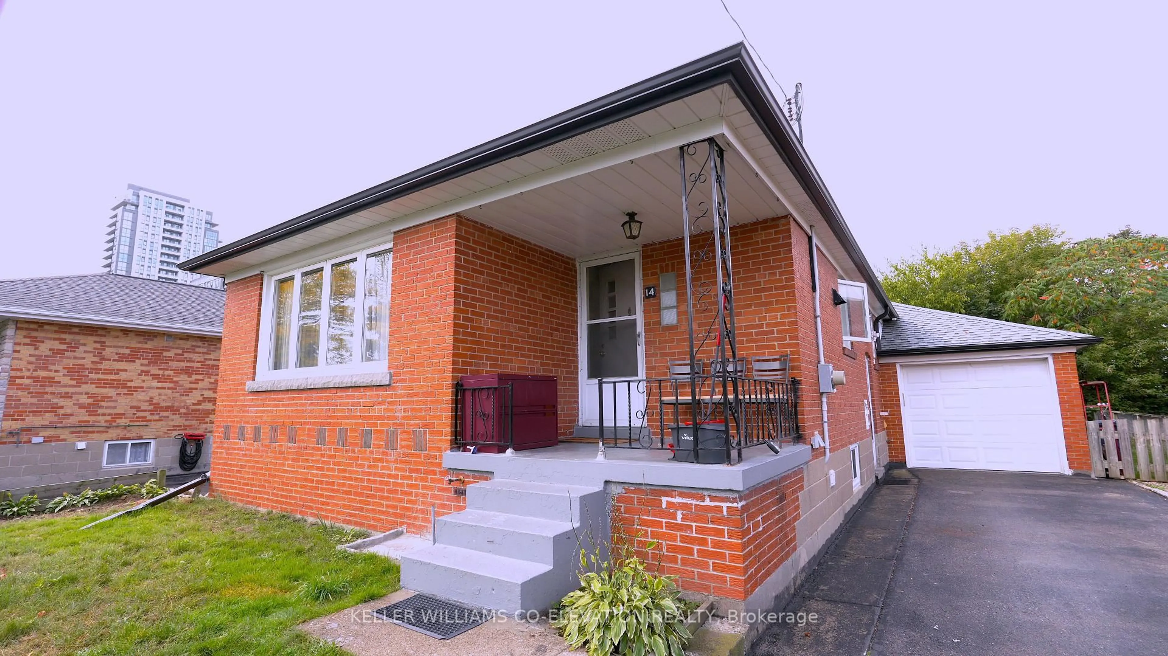 Home with brick exterior material, building for 14 Nordin Ave, Toronto Ontario M8Z 2B1