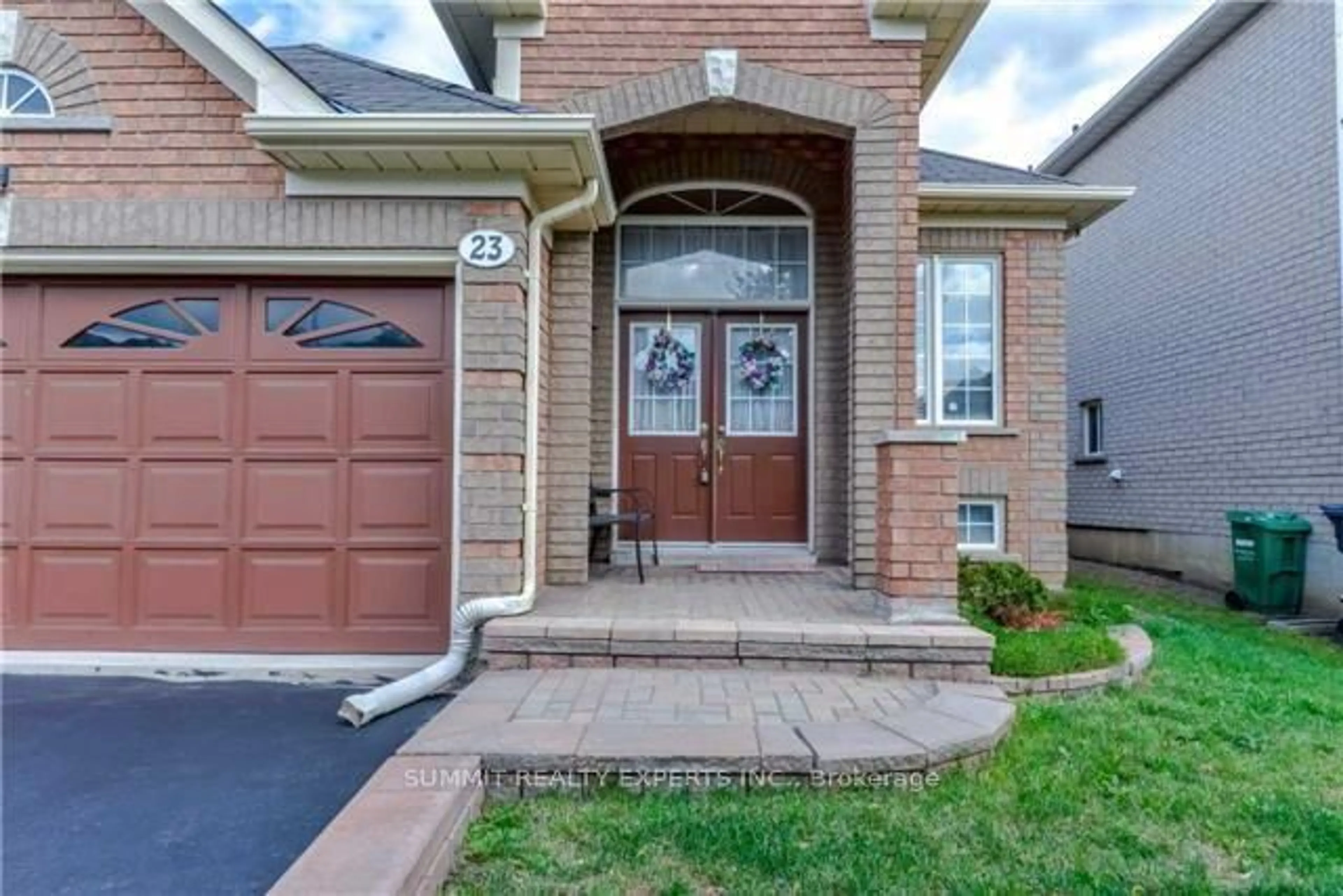Home with brick exterior material, street for 23 Bissell Dr, Brampton Ontario L7A 3K1