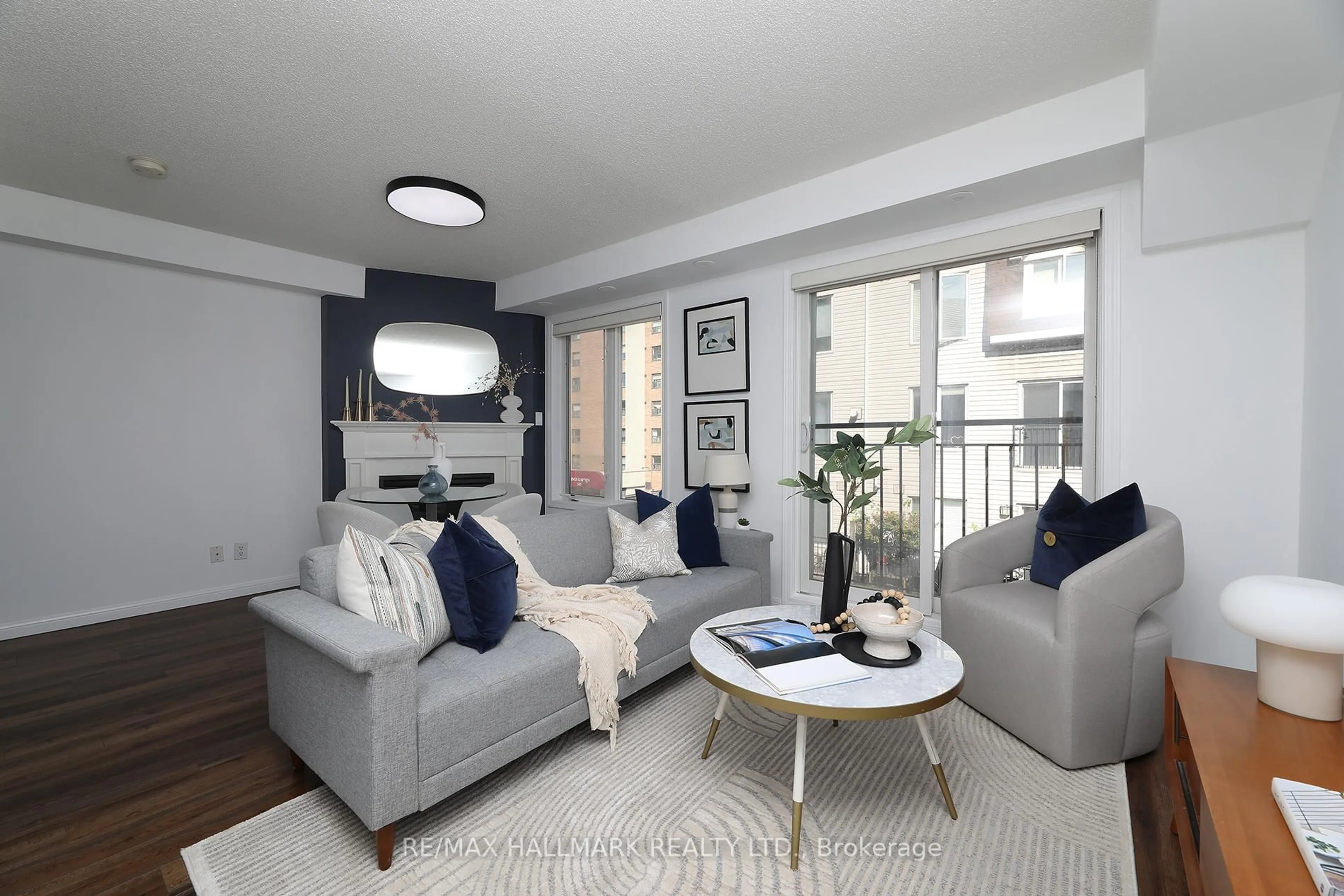 Living room with furniture, unknown for 18 Laidlaw St #1005, Toronto Ontario M6K 1X2